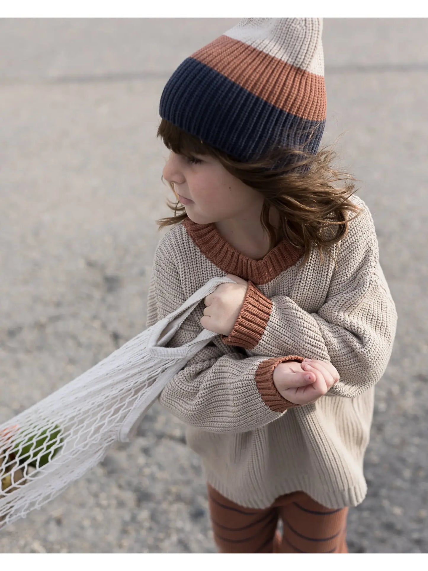 Chunky knit sweater
