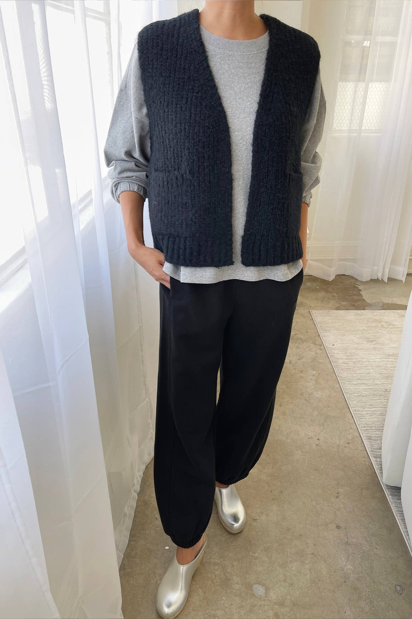 French Terry Balloon Pants