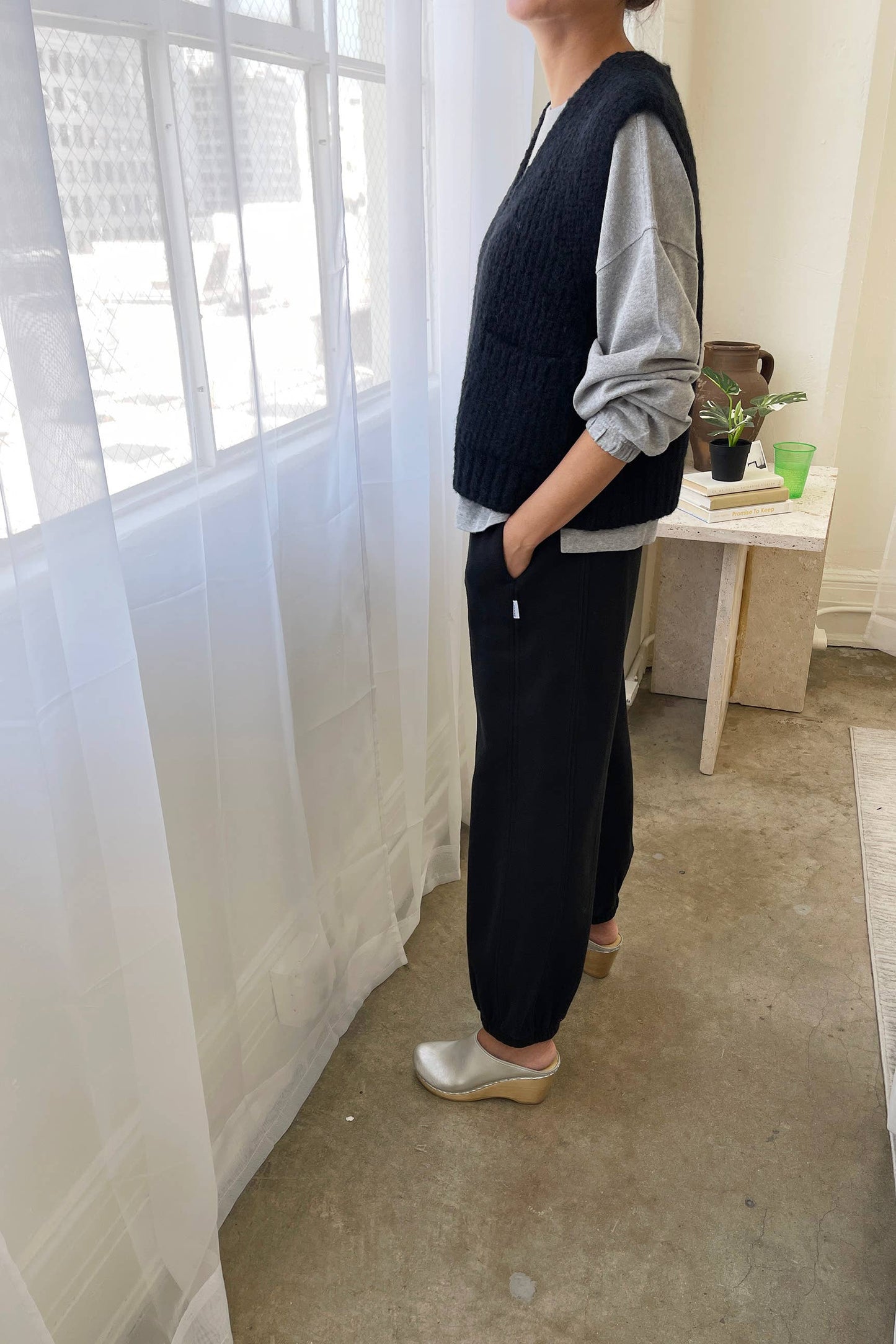 French Terry Balloon Pants