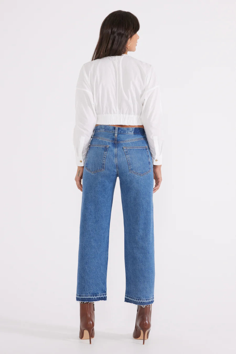 Tyler Straight Crop - Cielo