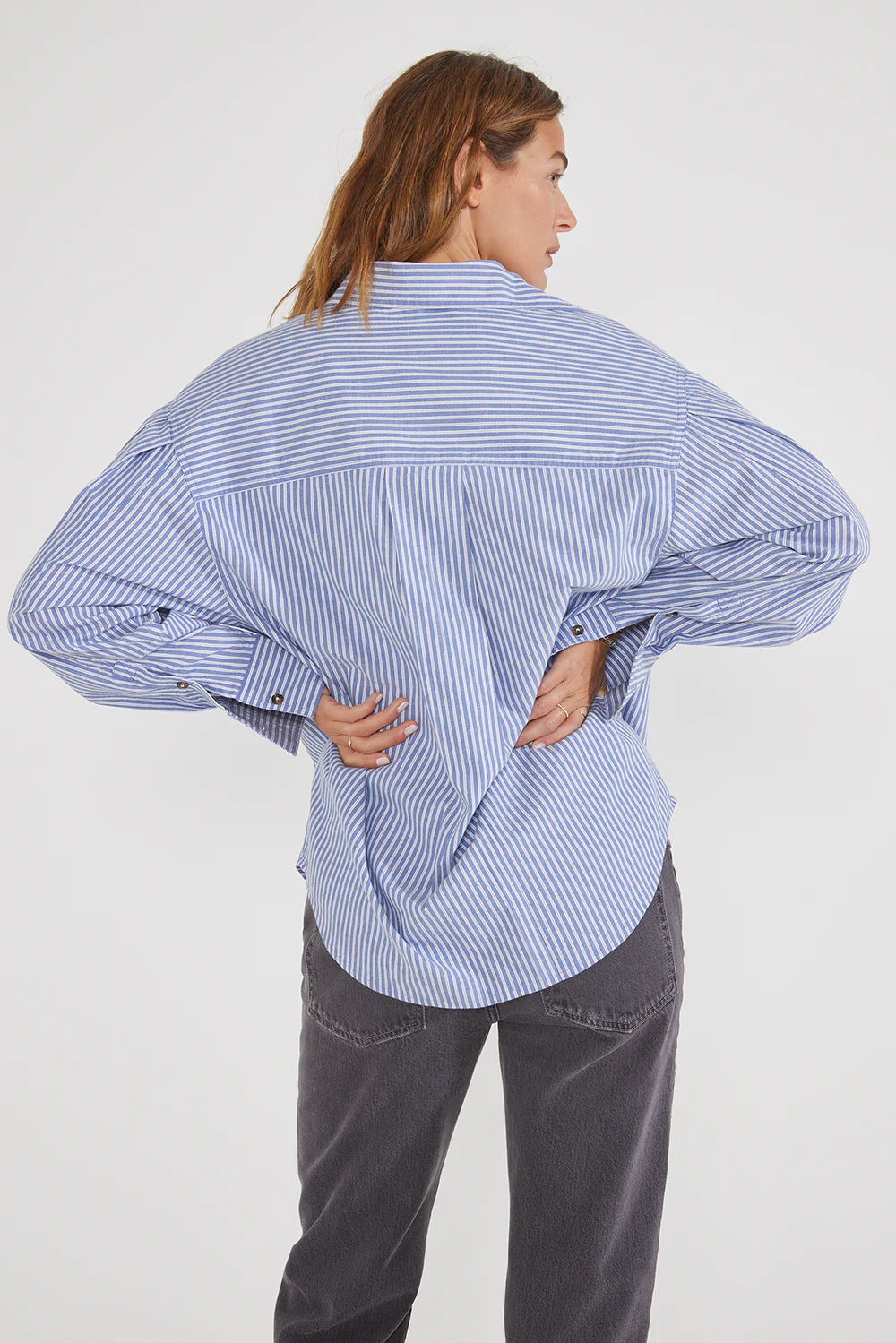 Mallory Pleat Sleeve Shirt