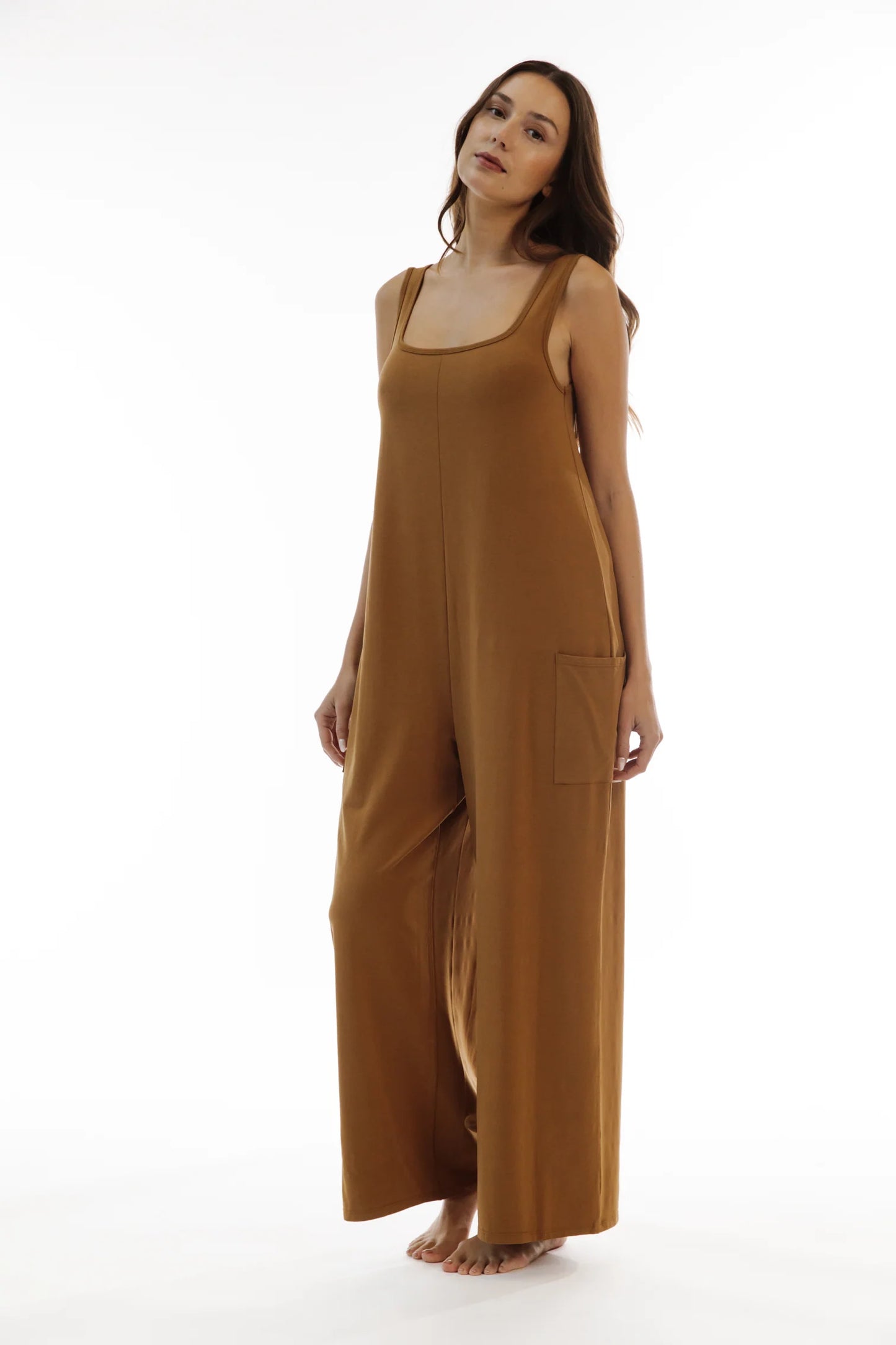 Chloe Squareneck Jumpsuit