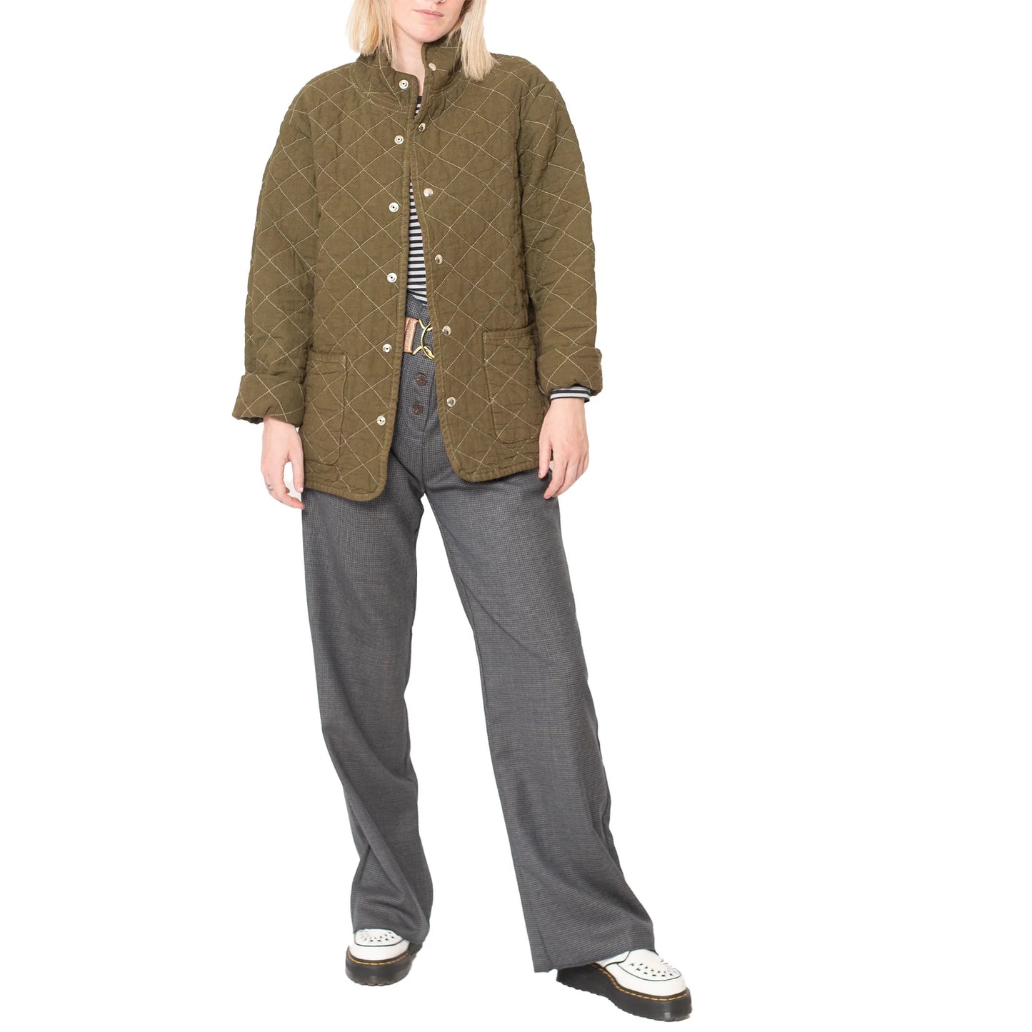 Quilted Snap Jacket