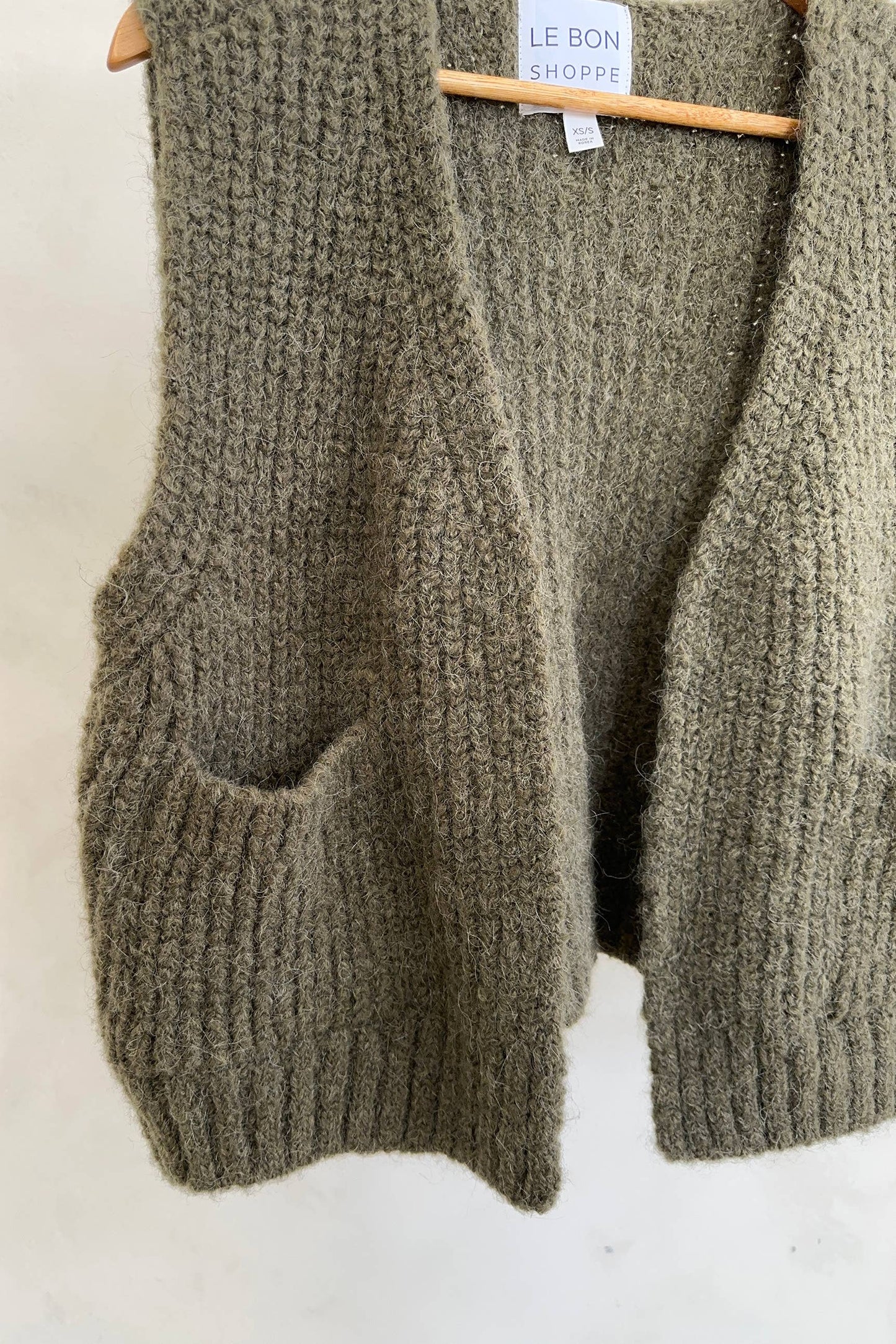 Alpaca Grandpa Vest