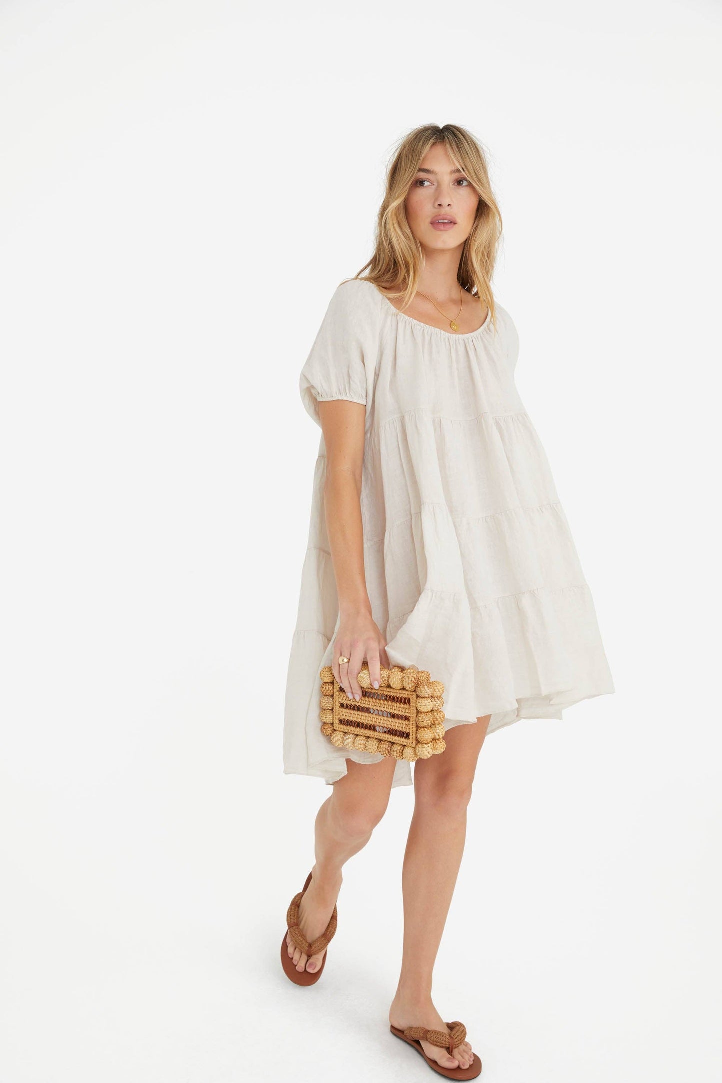 Sabrina Linen Dress