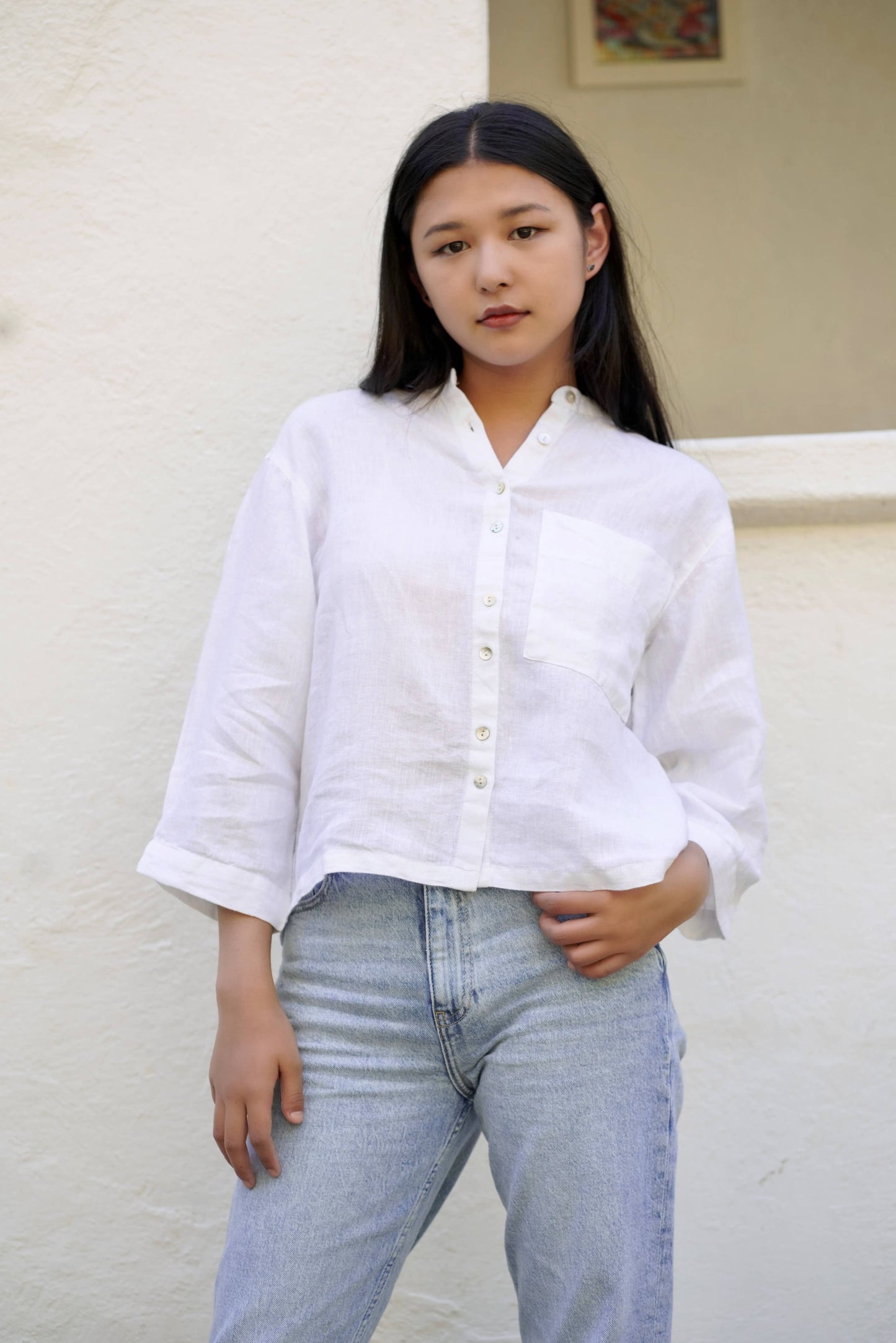 Terra Linen Top