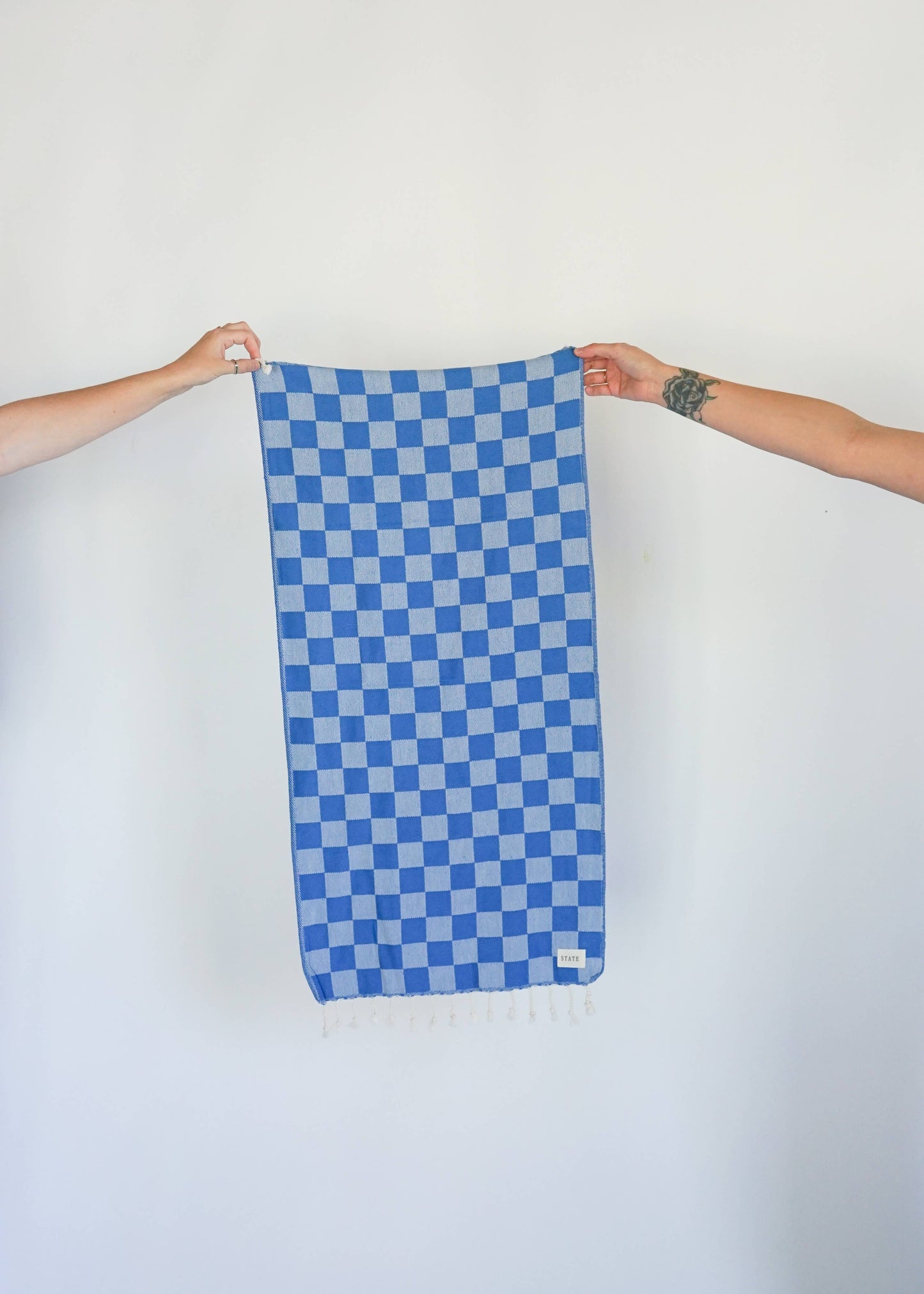 Turkish Hand Towel - check