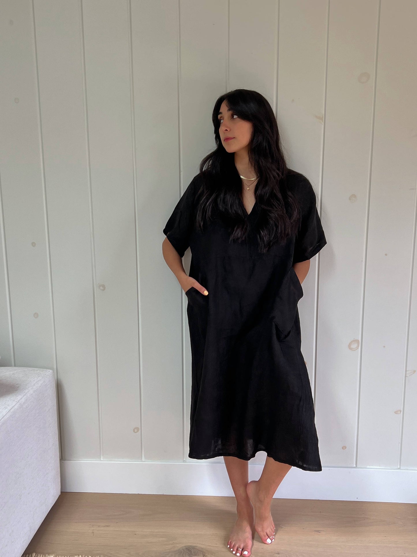 Julie Linen Dress