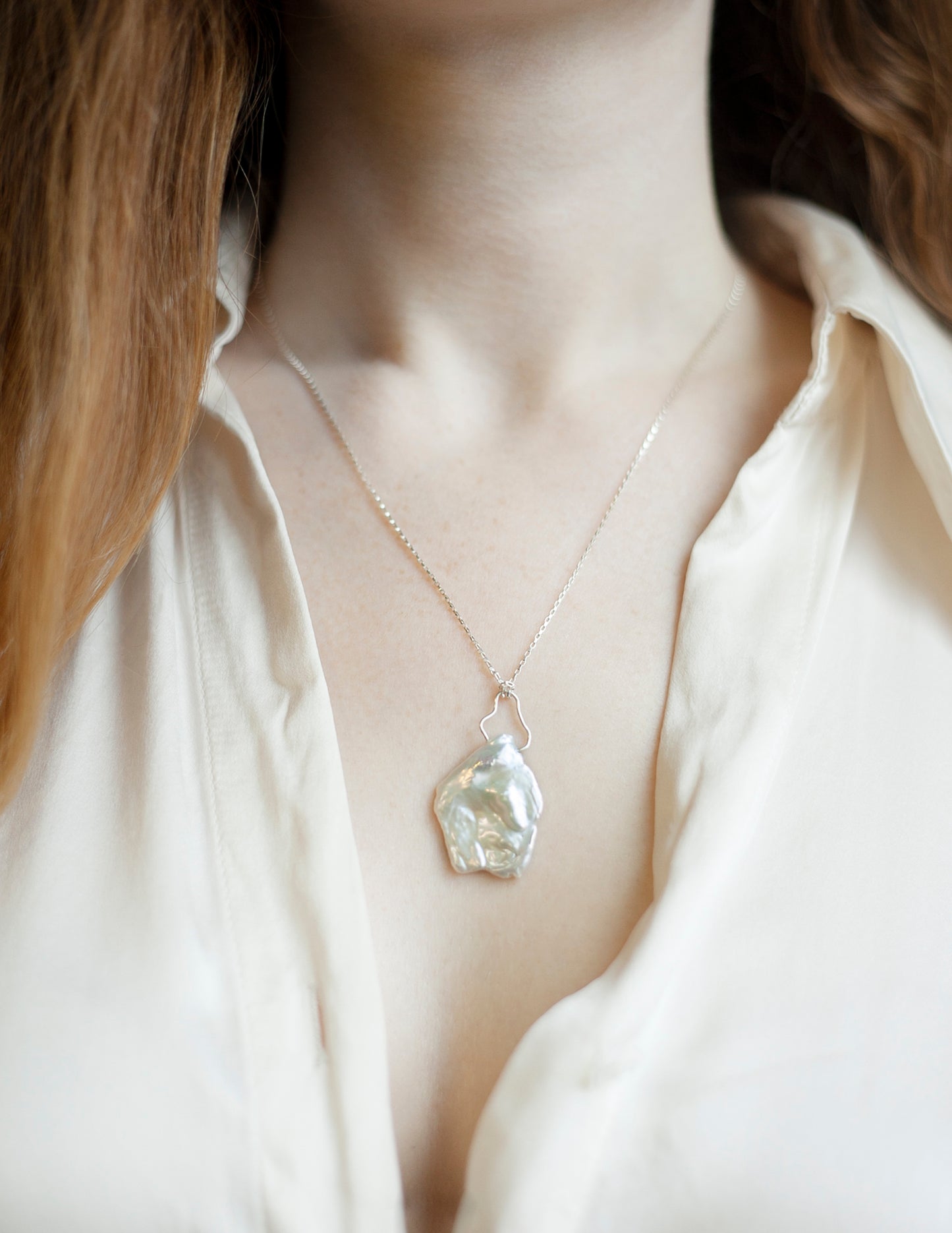 Ama Natural Pearl Pendant