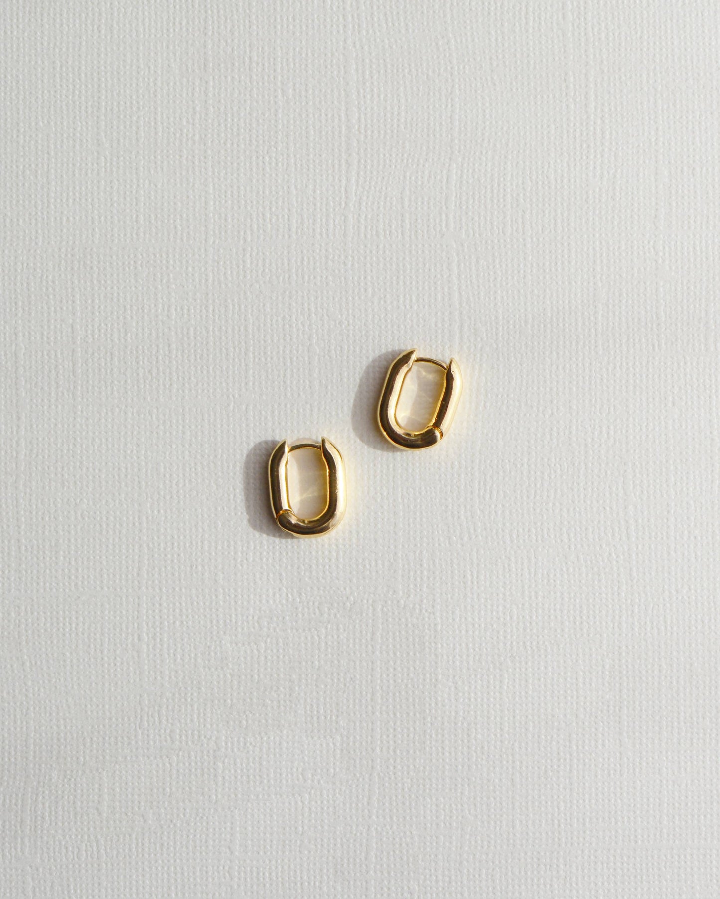 Chunky Oval Hoops
