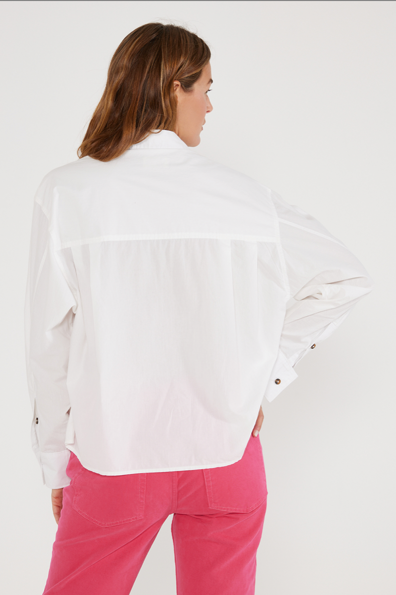 Oceane Pleated Shirt
