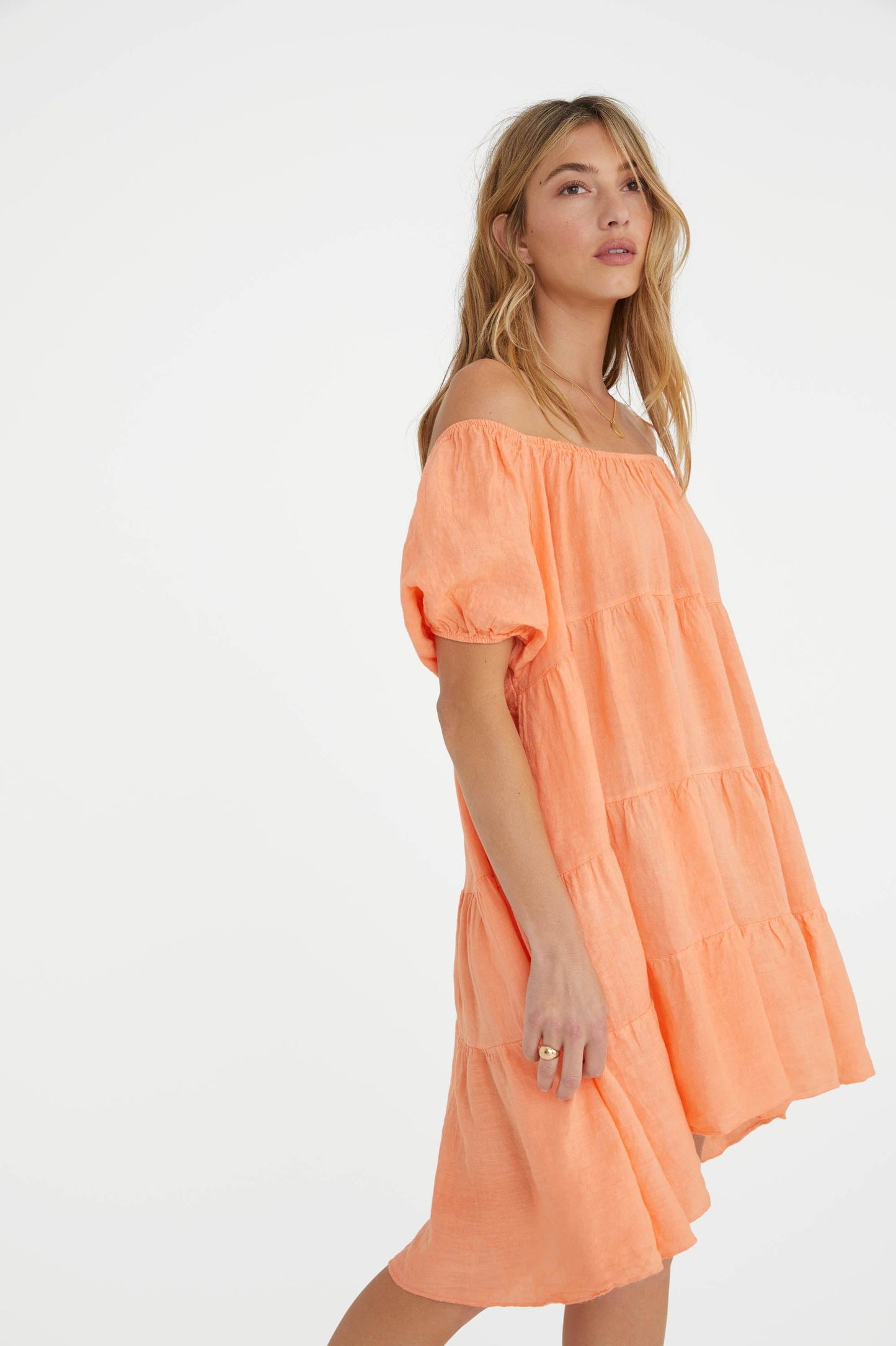 Sabrina Linen Dress