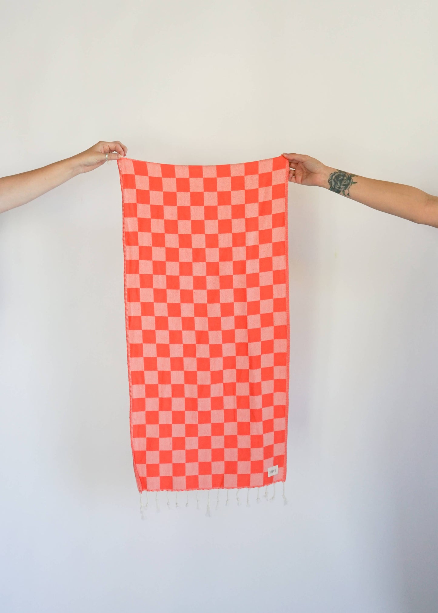 Turkish Hand Towel - check