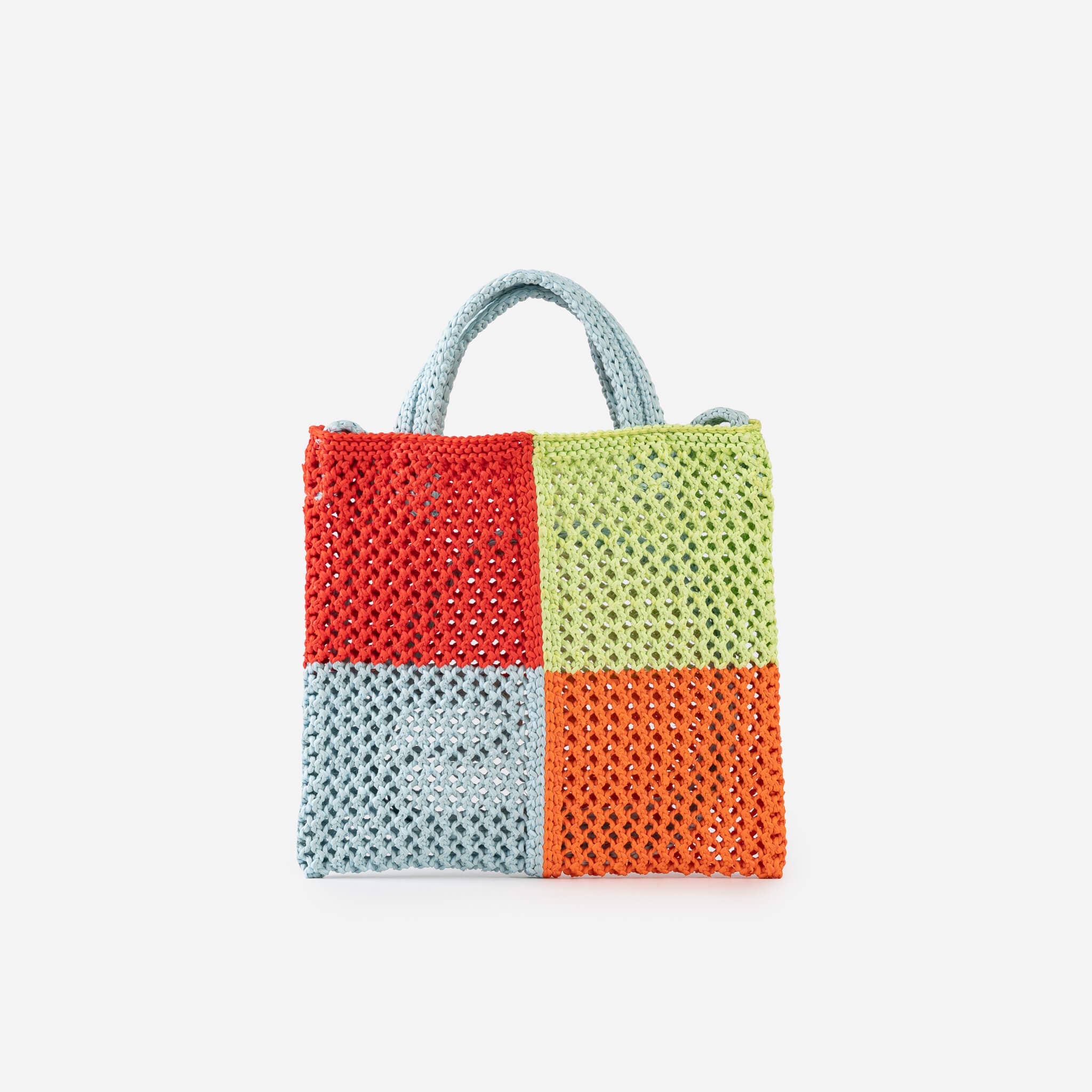 Quattro Raffia Mini Tote