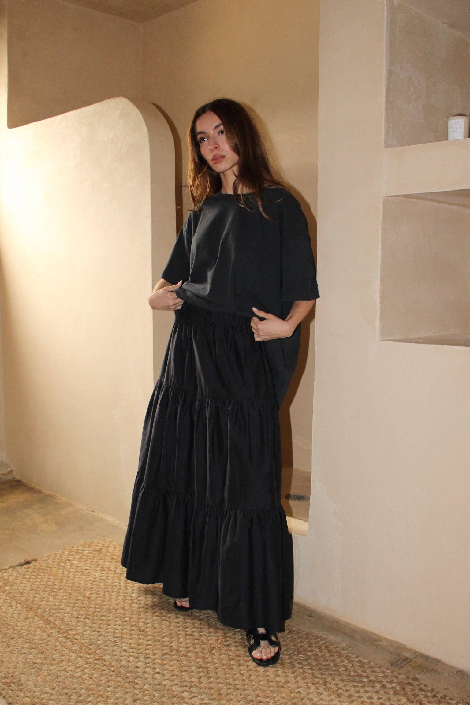 MiMi Silk Cotton Skirt