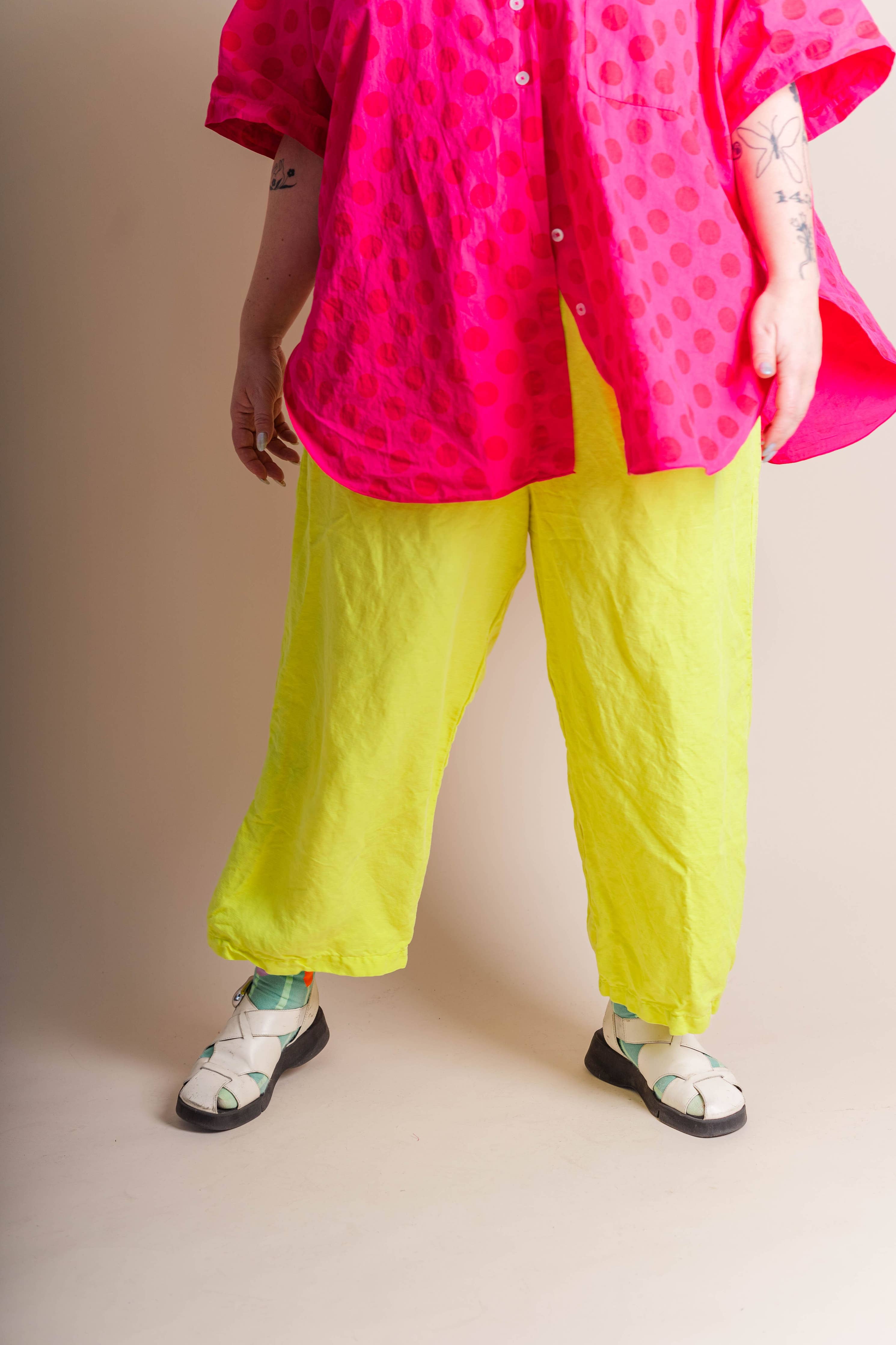 Everywear Pant | Bright Yellow