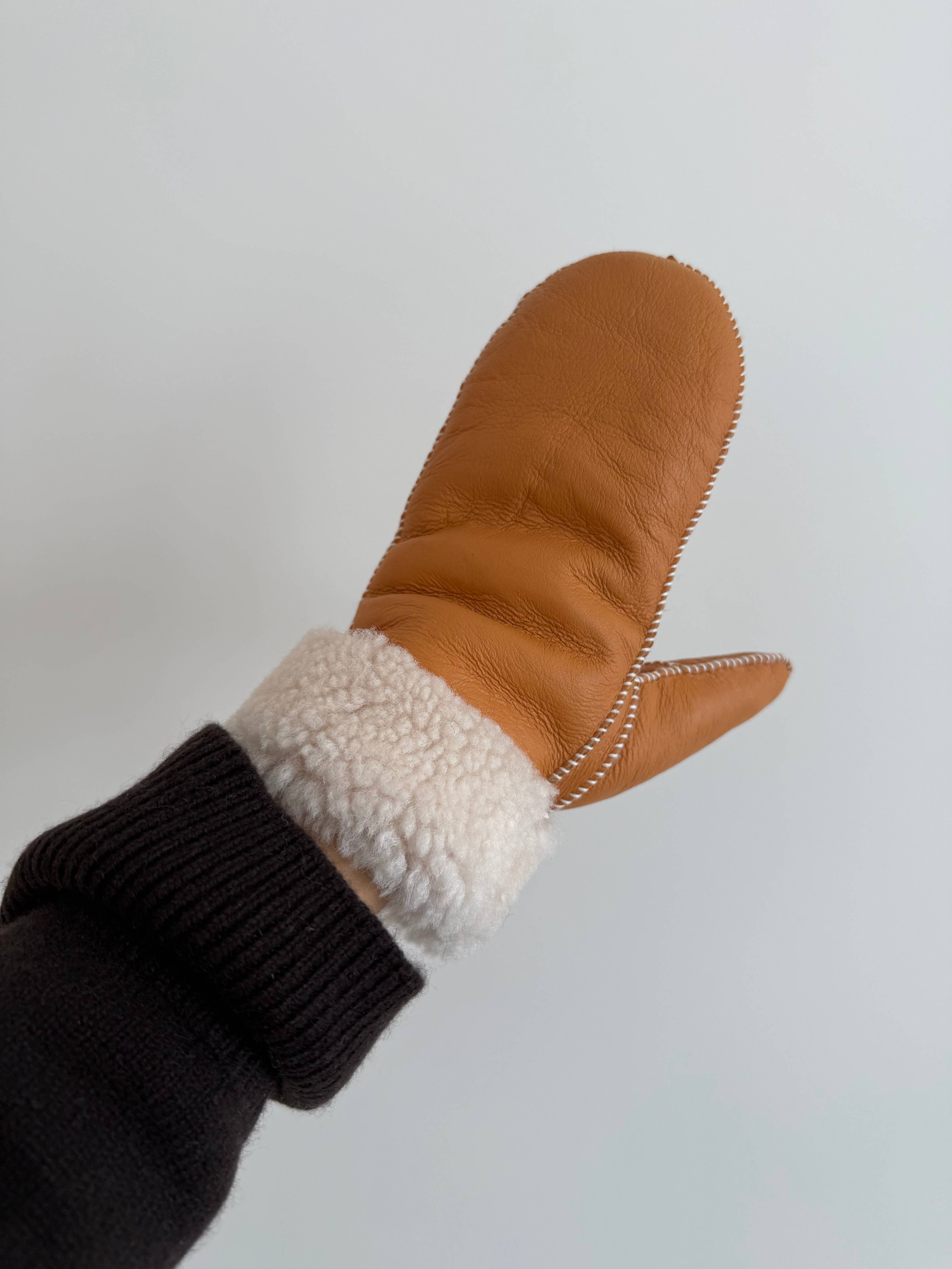 Shearling Mittens
