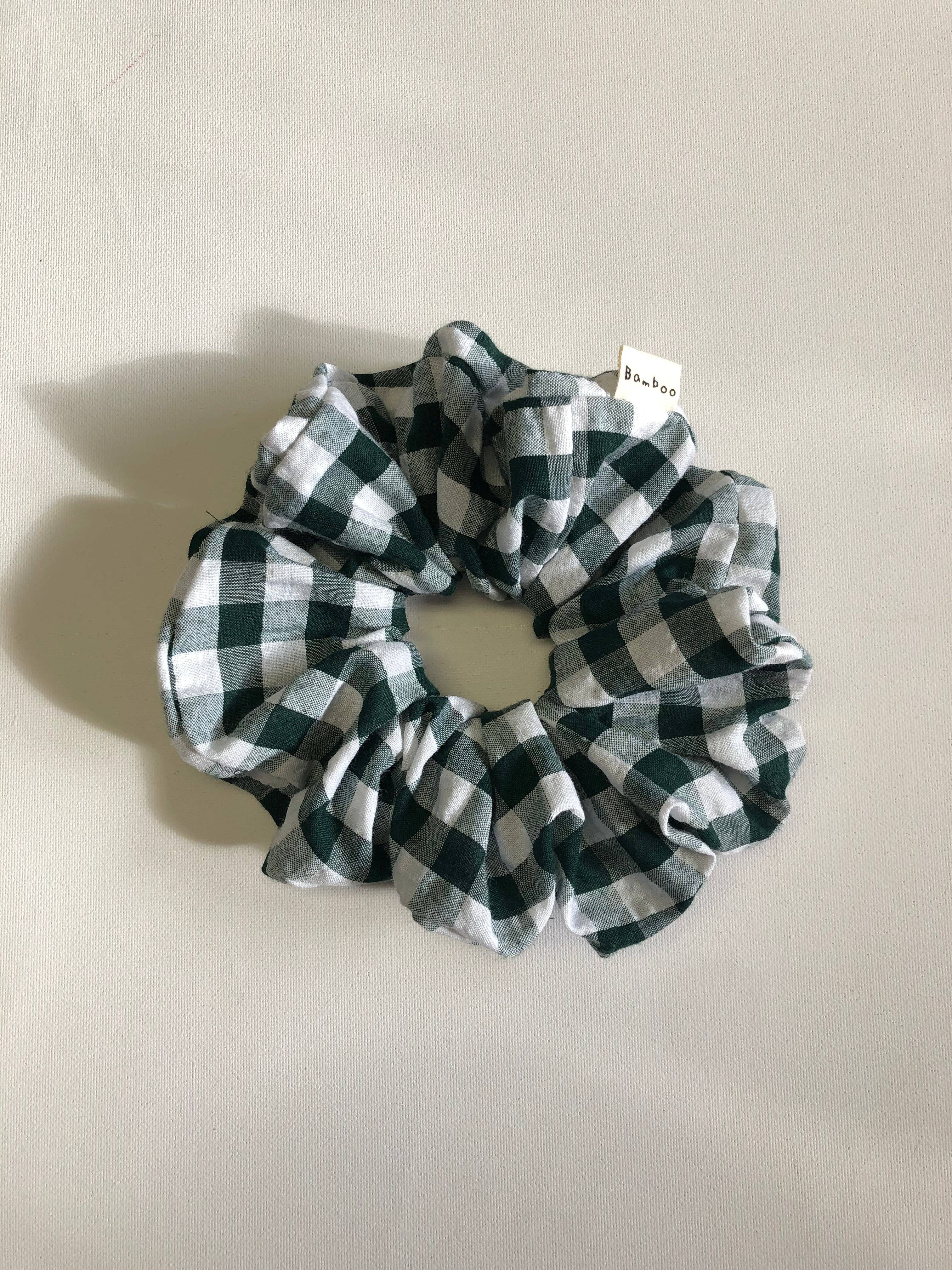 Gingham Scrunchies