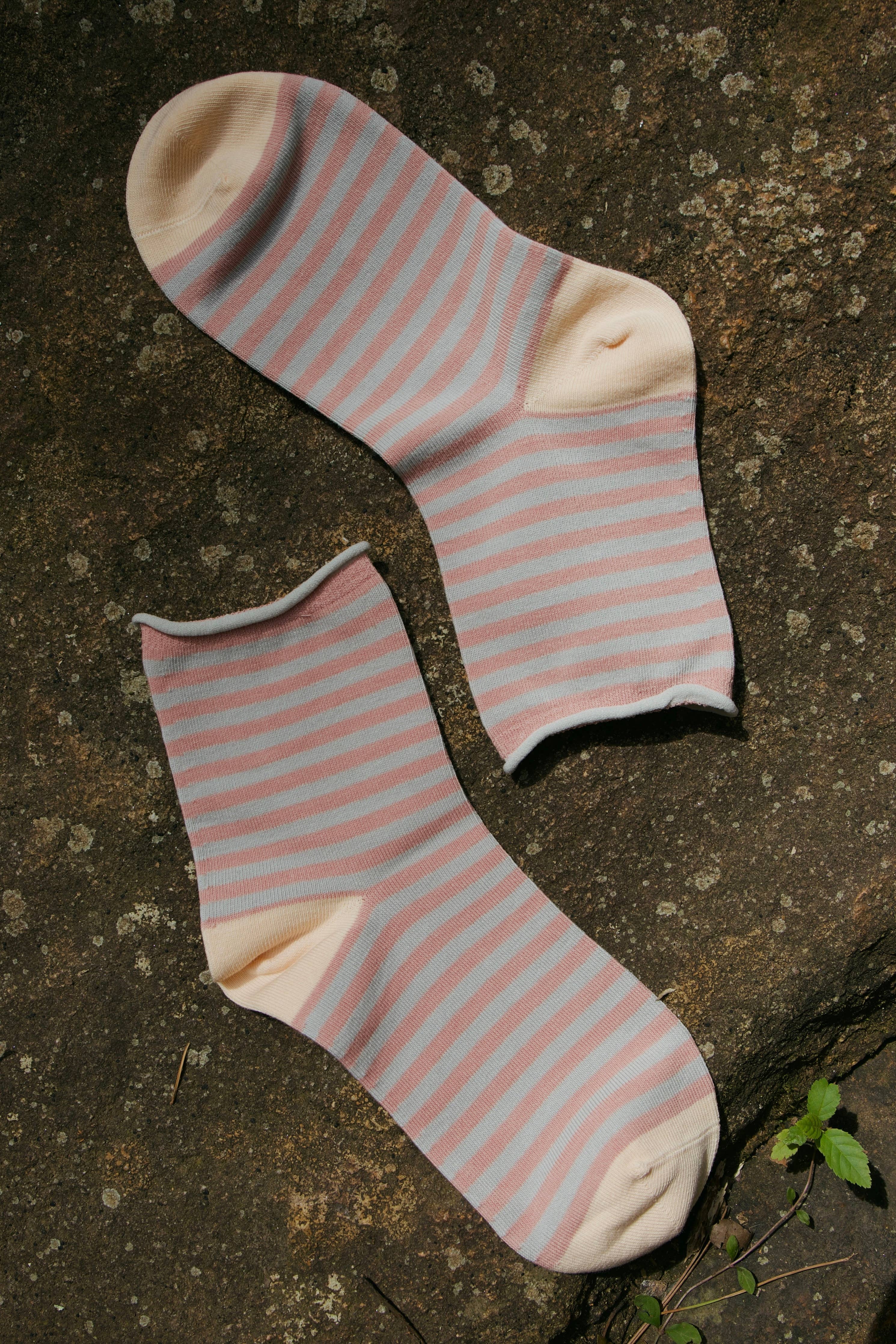 Stripe Roll Sock