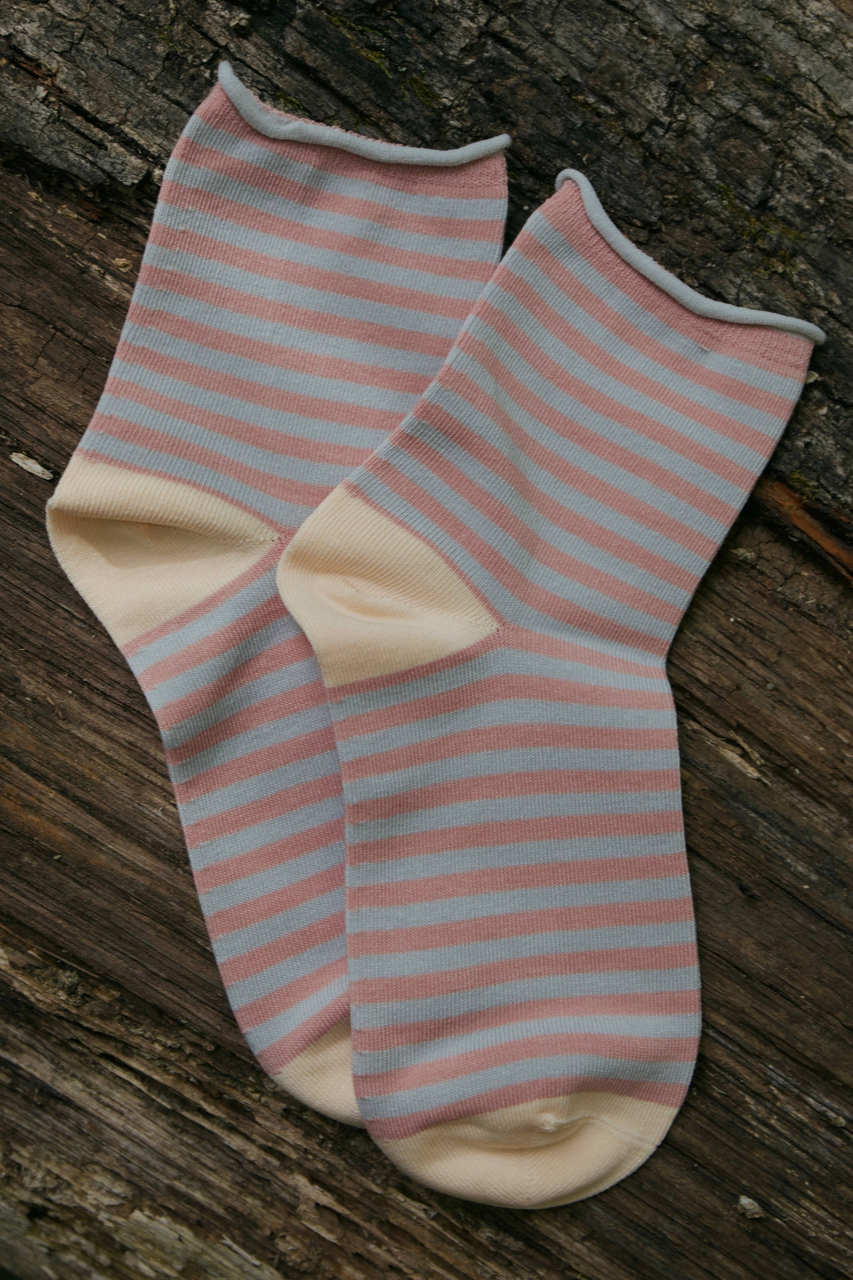 Stripe Roll Sock