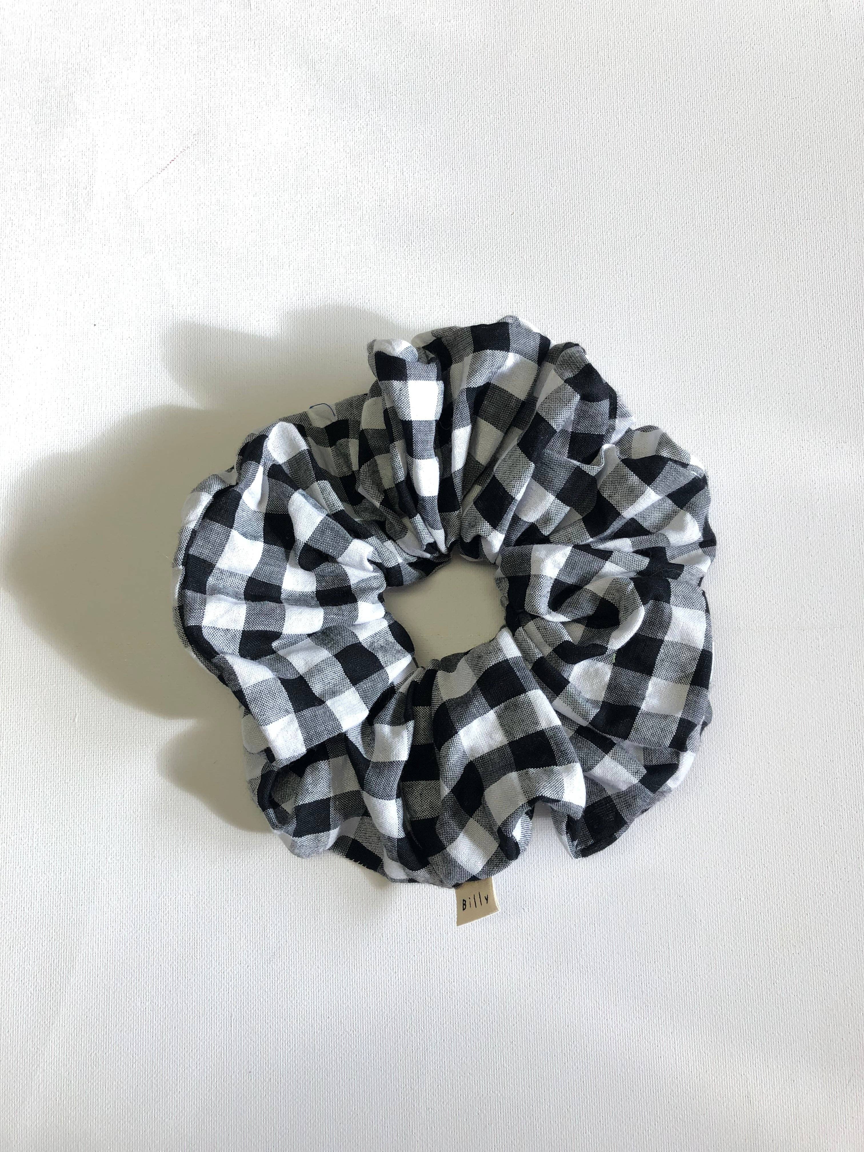 Gingham Scrunchies