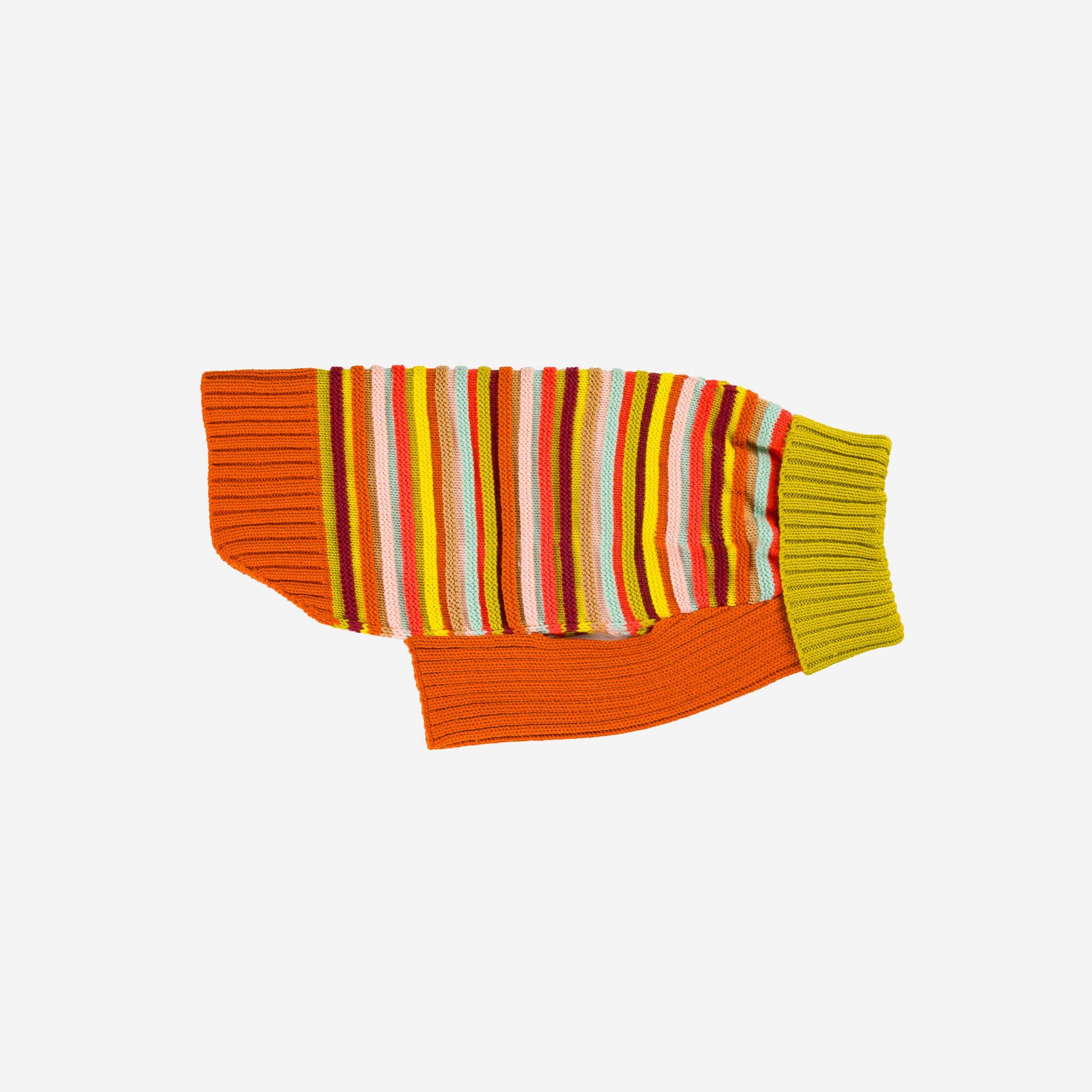 Circus Stripe Dog Sweater