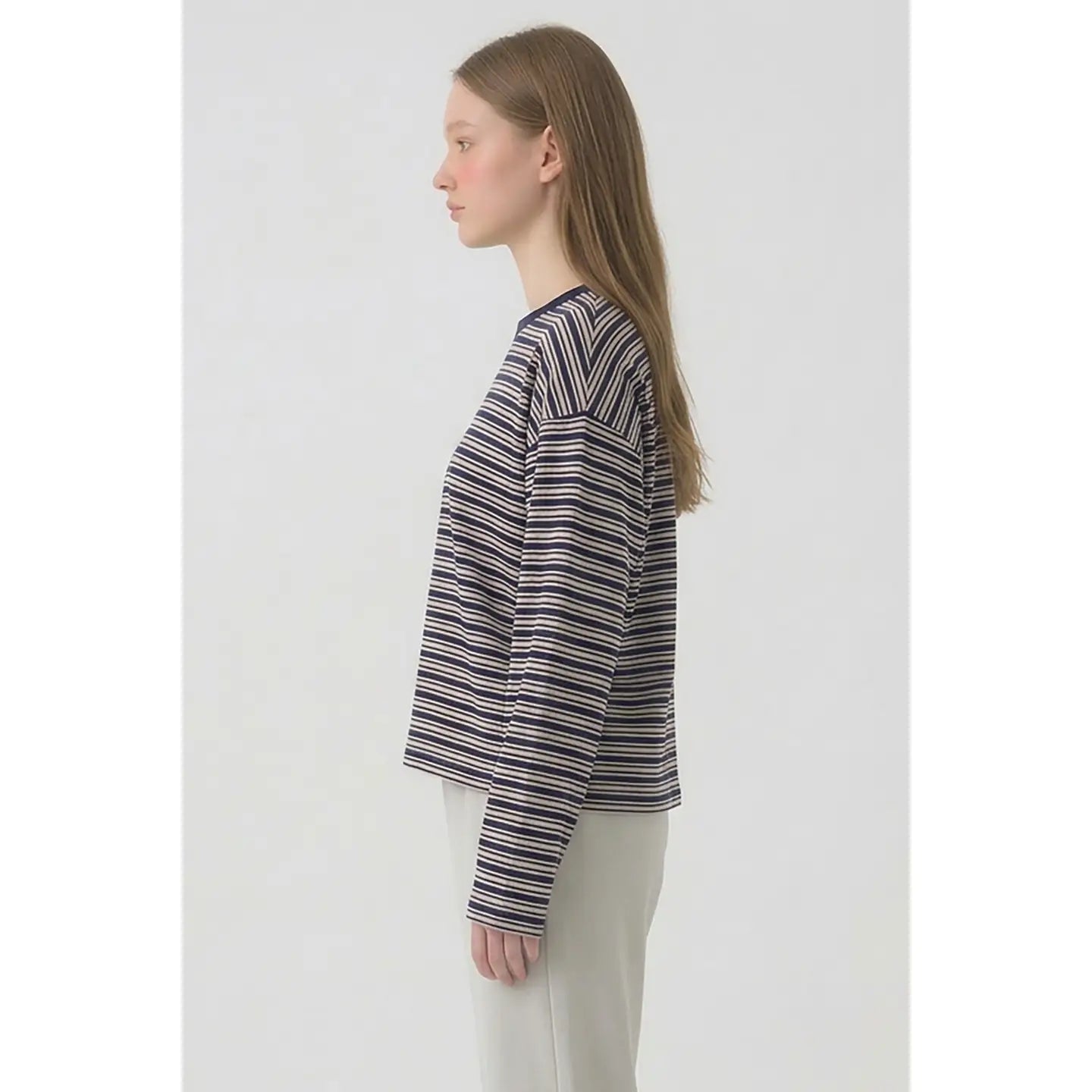 Relaxed Striped Tee