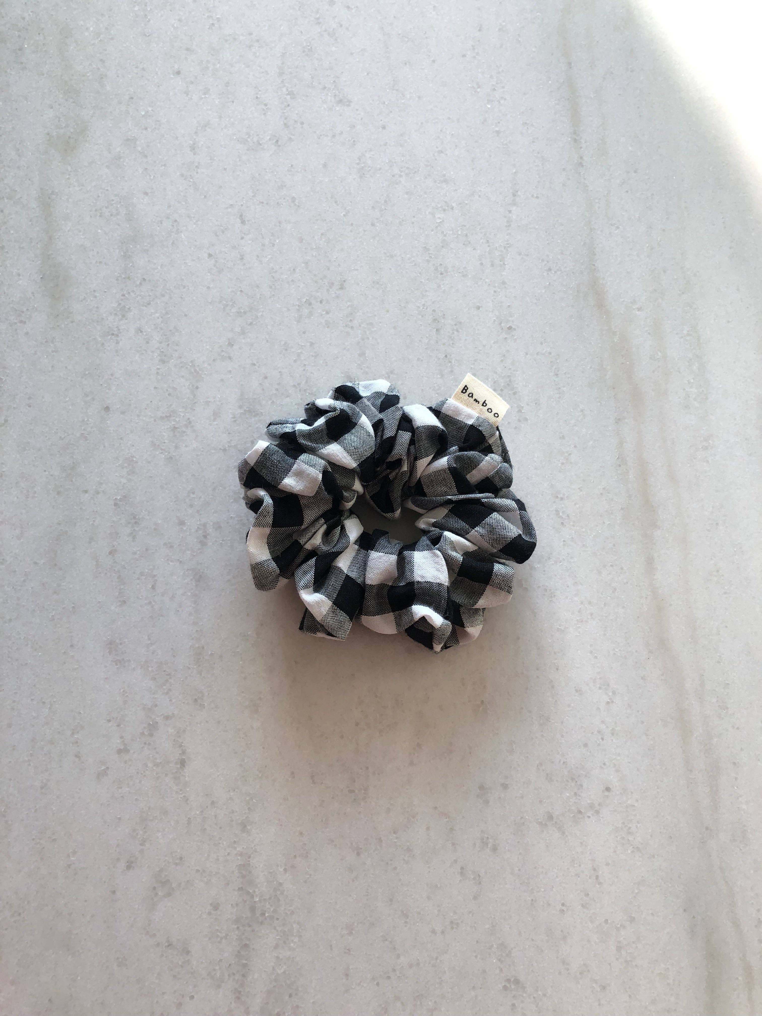 Gingham Scrunchies