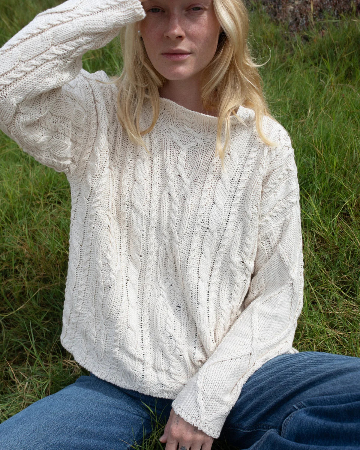 Charlie Cable Knit Sweater