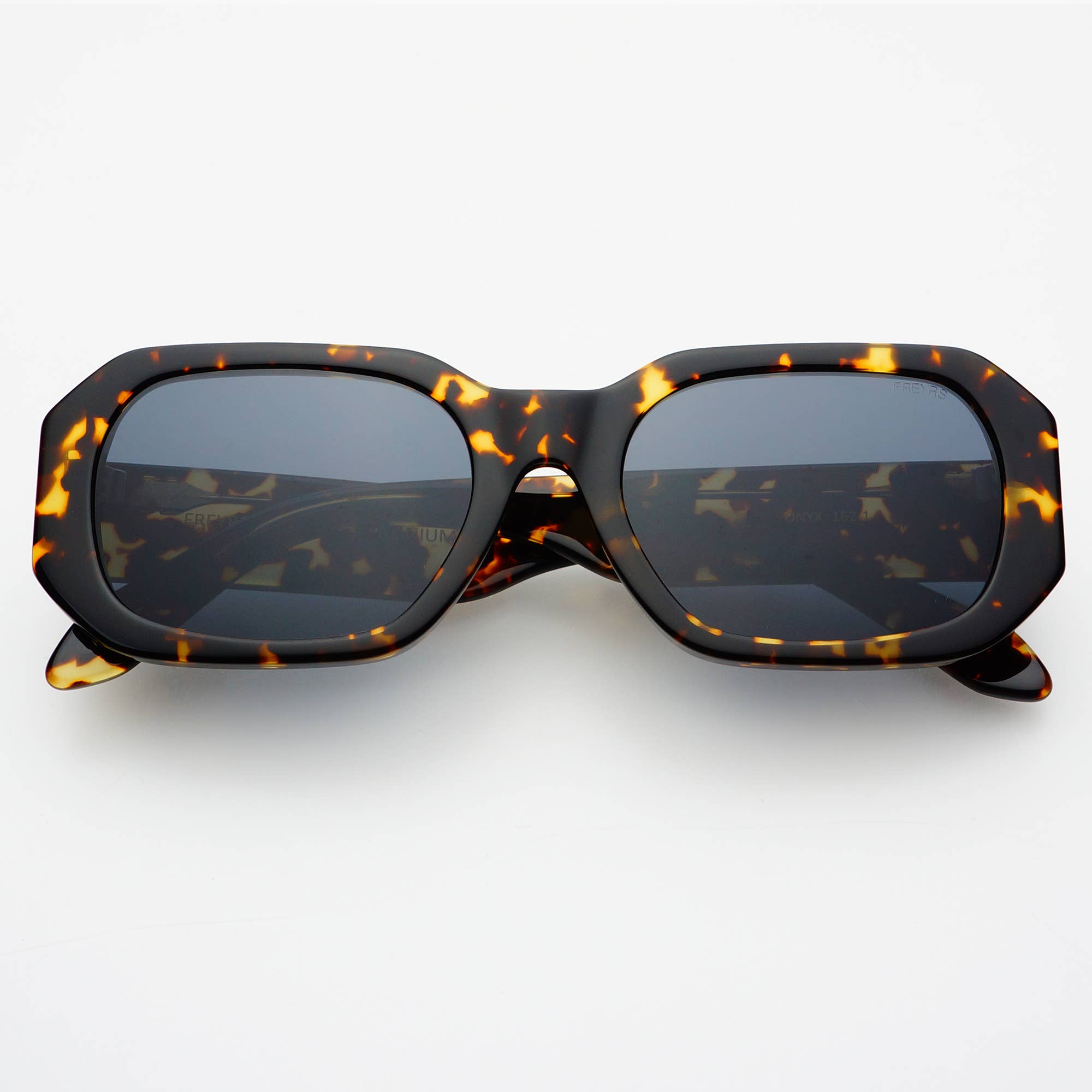 Onyx Rectangular Sunglasses