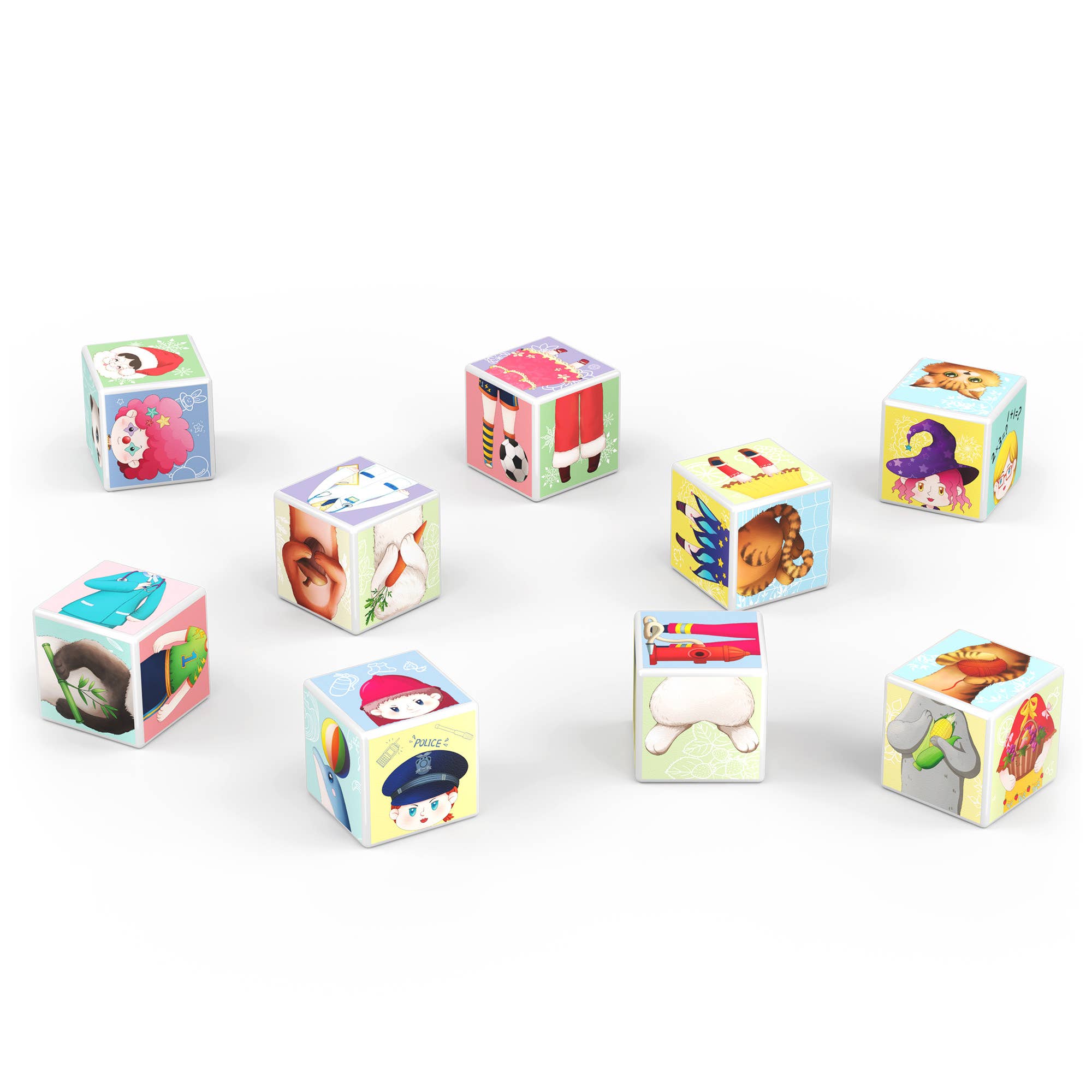 Puzzle Magnetic Cubes Set