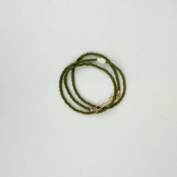Khadi Necklace: Sterling Silver