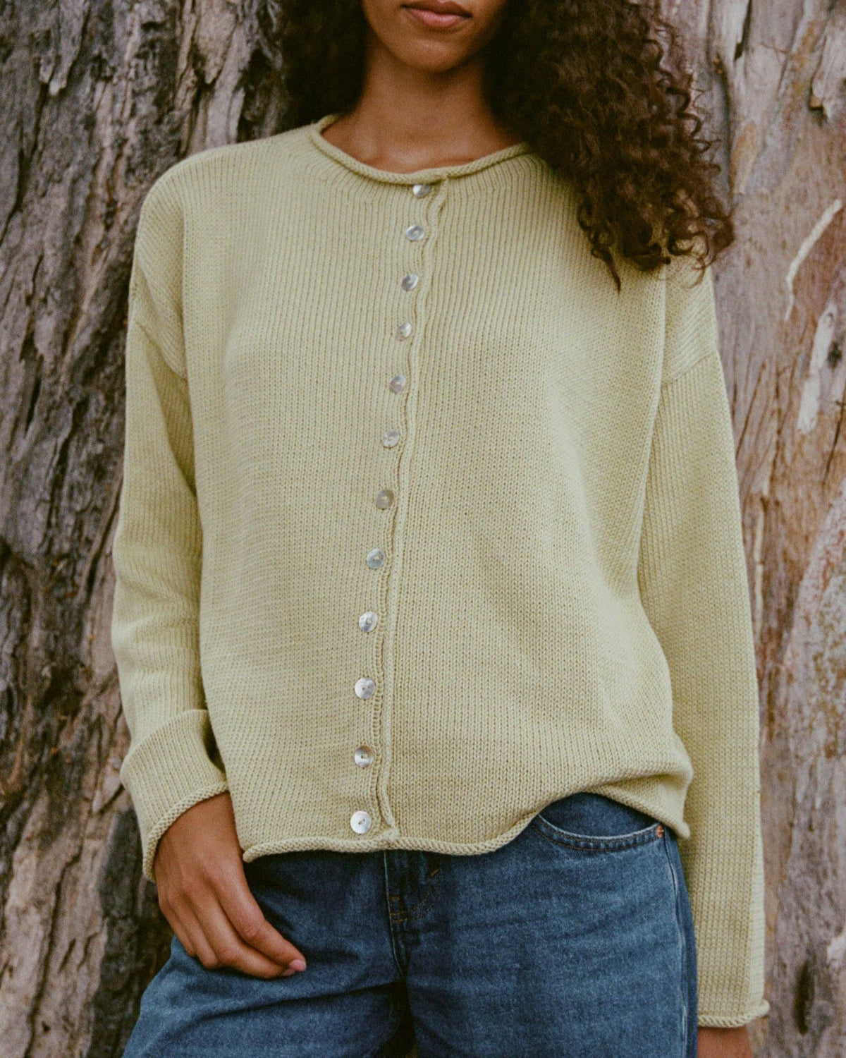 Gemma Cardigan | Fennel
