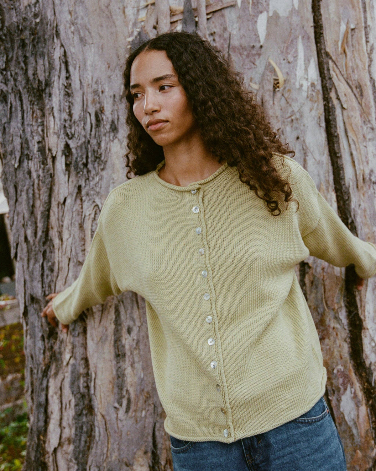 Gemma Cardigan | Fennel