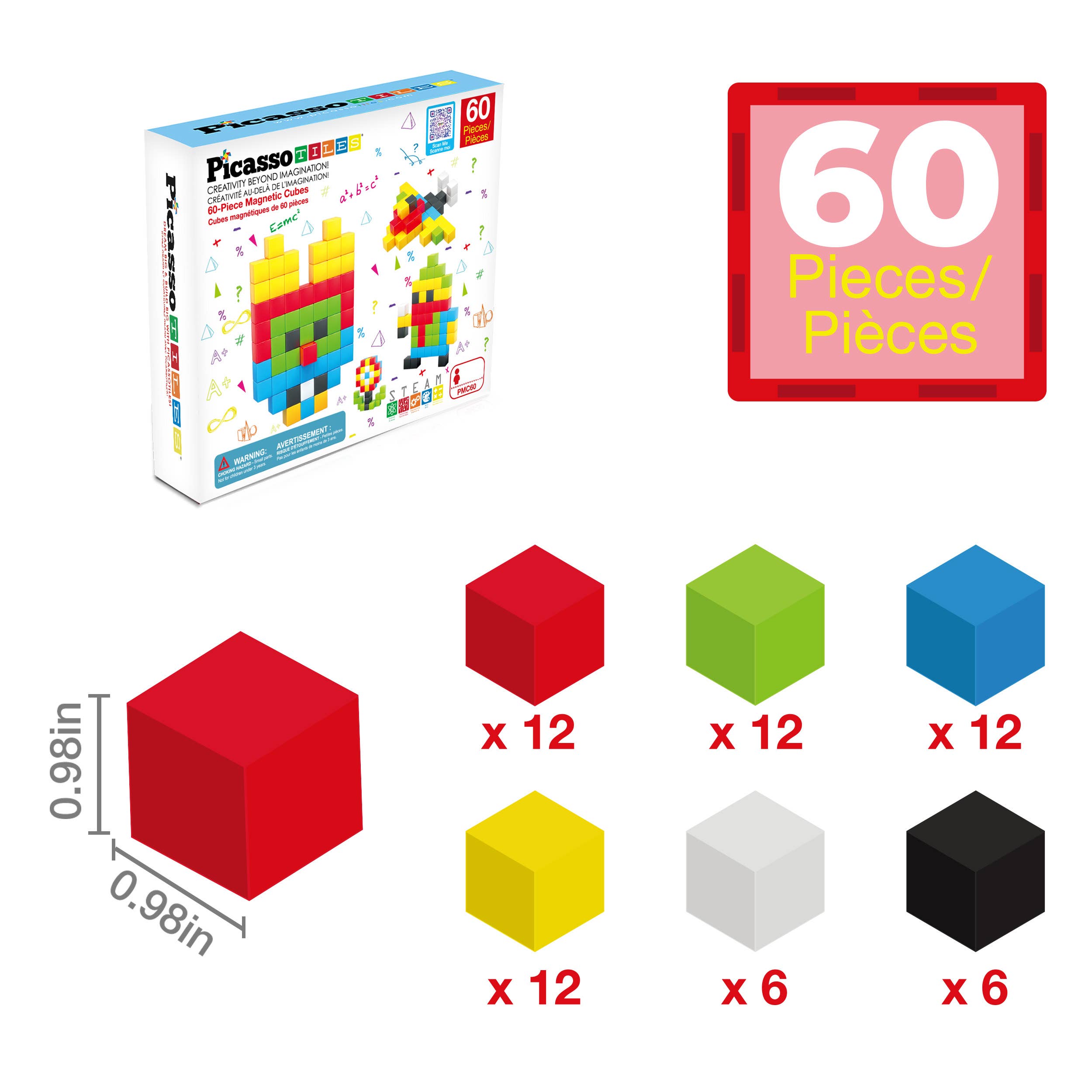 Magnetic Cubes Set
