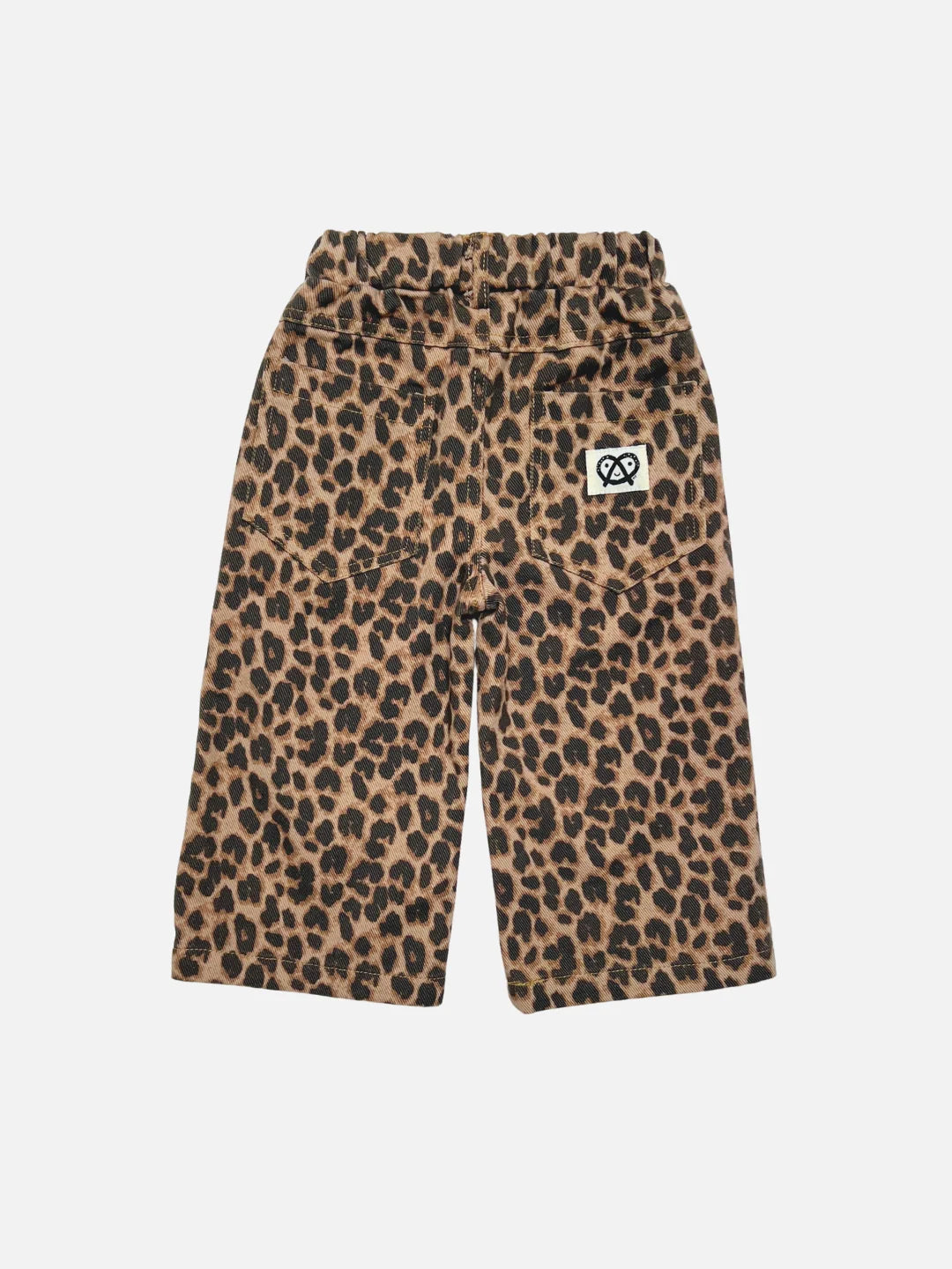 Leopard Wide Leg Jeans