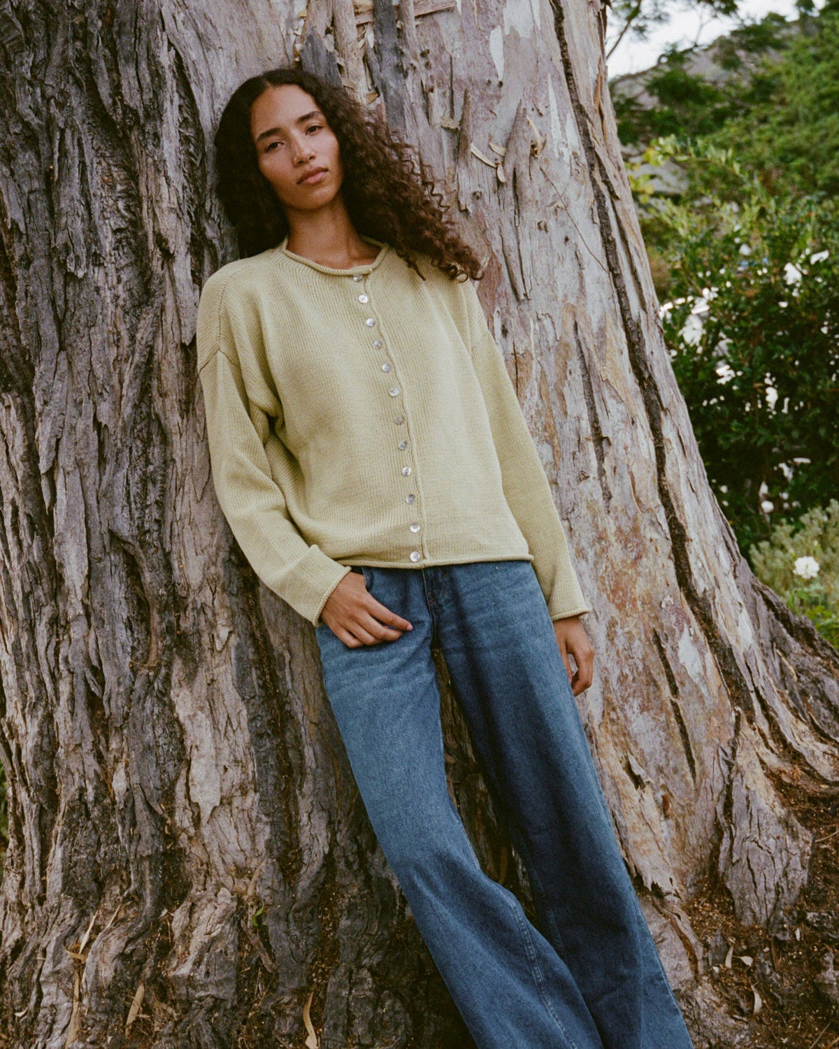 Gemma Cardigan | Fennel