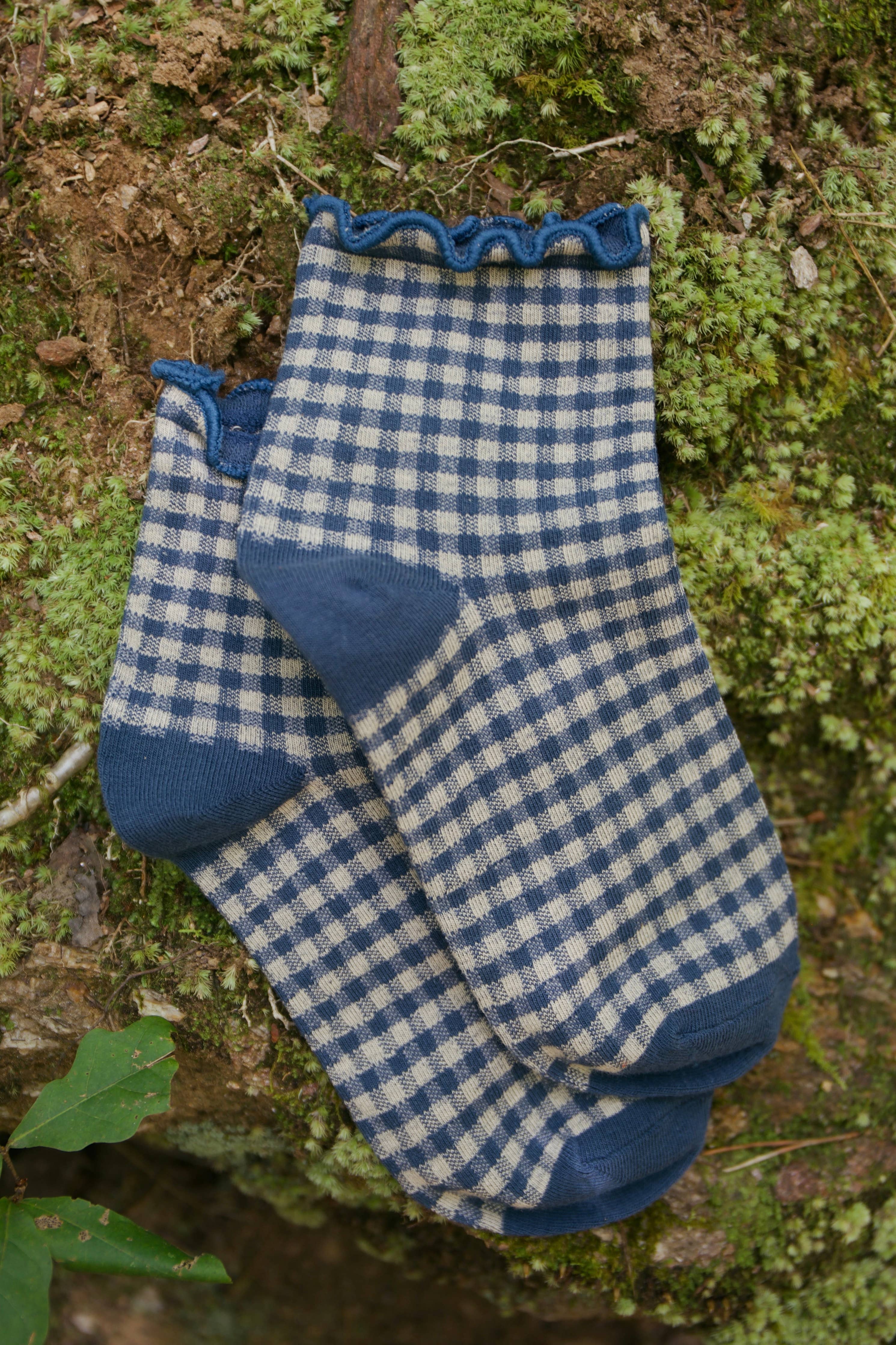 Gingham Socks
