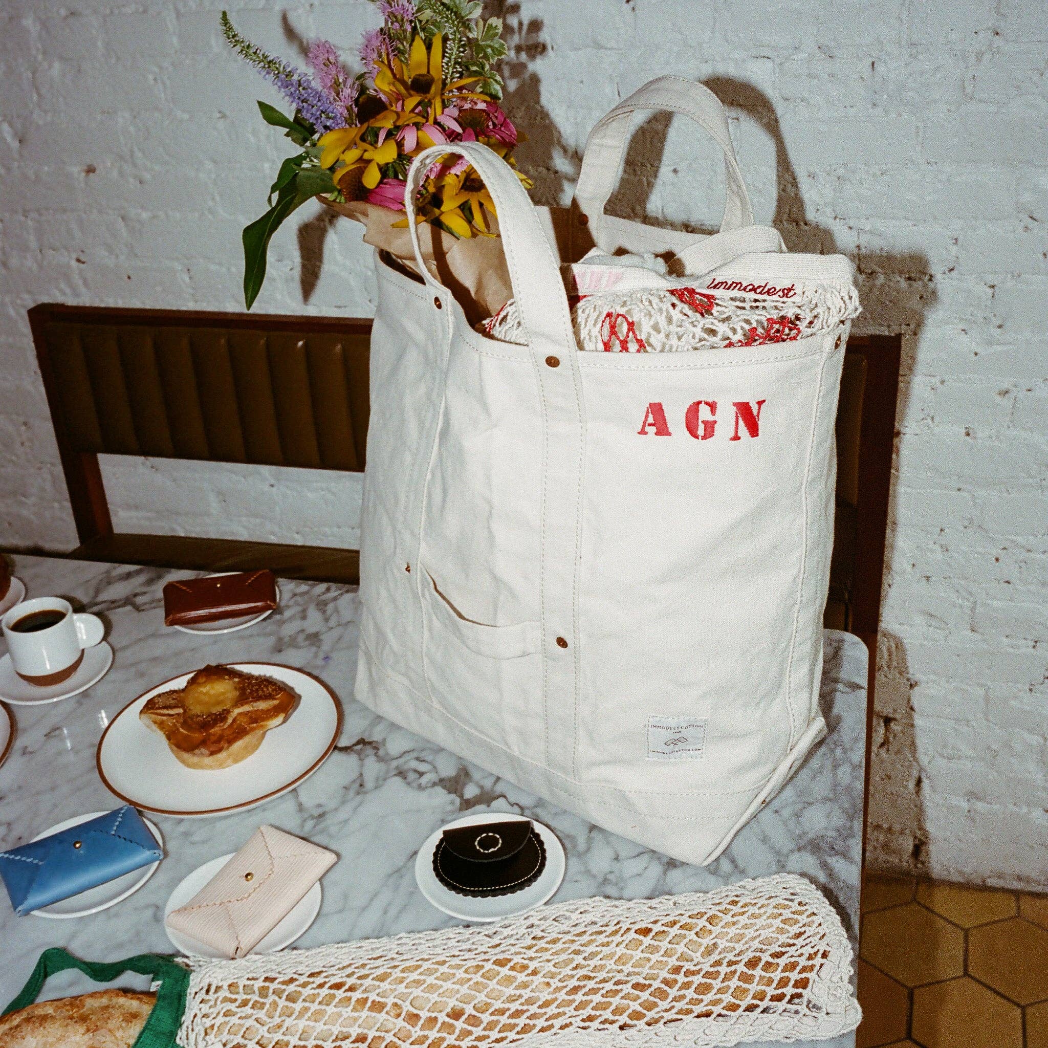 IMMODEST COTTON - Electrician Tote | Natural