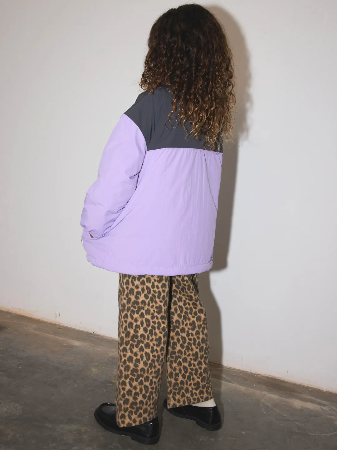 Leopard Wide Leg Jeans