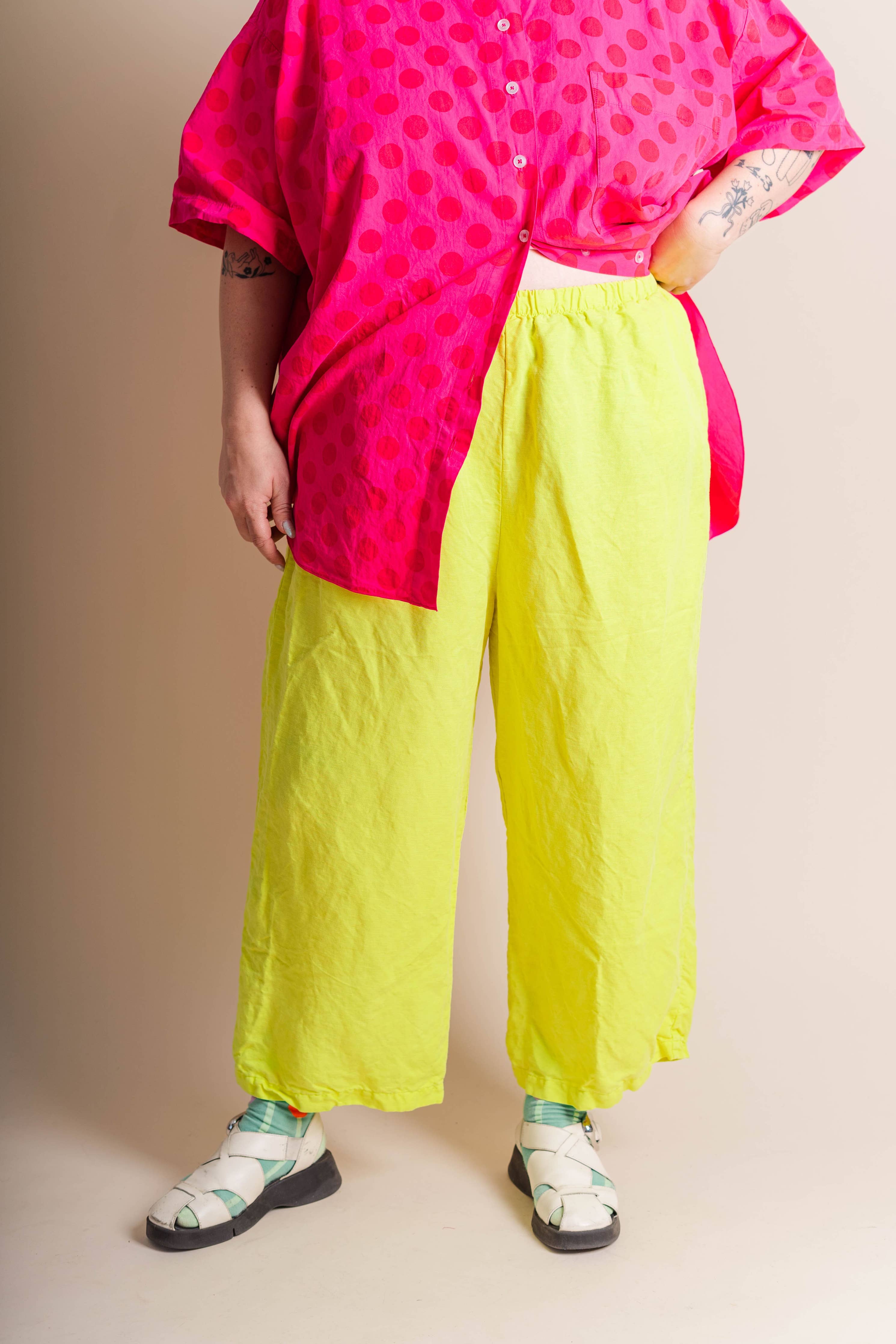 Everywear Pant | Bright Yellow