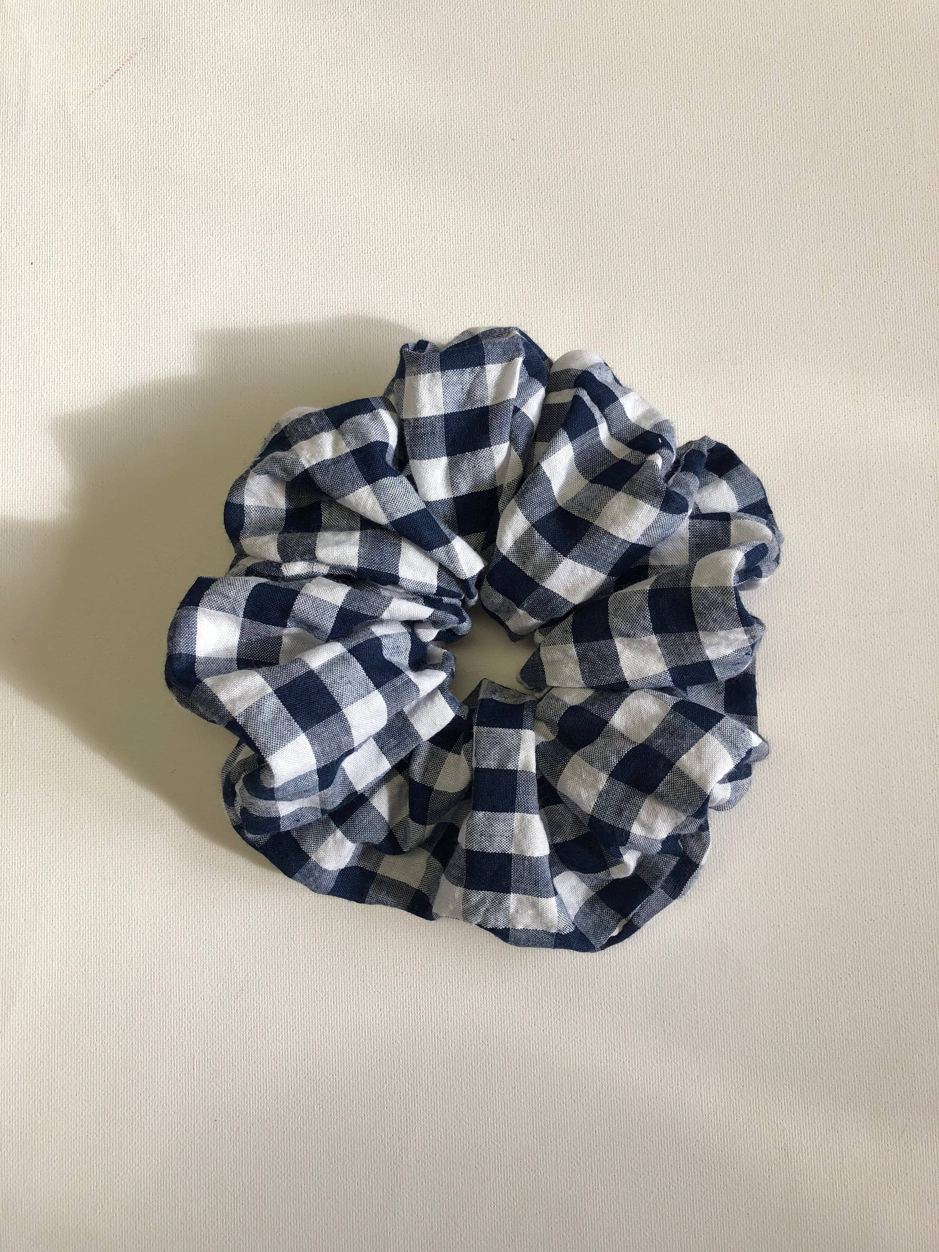 Gingham Scrunchies