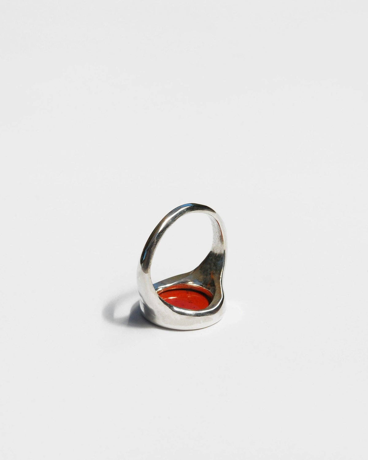 Tiro Tiro Jewelry - Lacuna Ring in Red Jasper: Brass / 9
