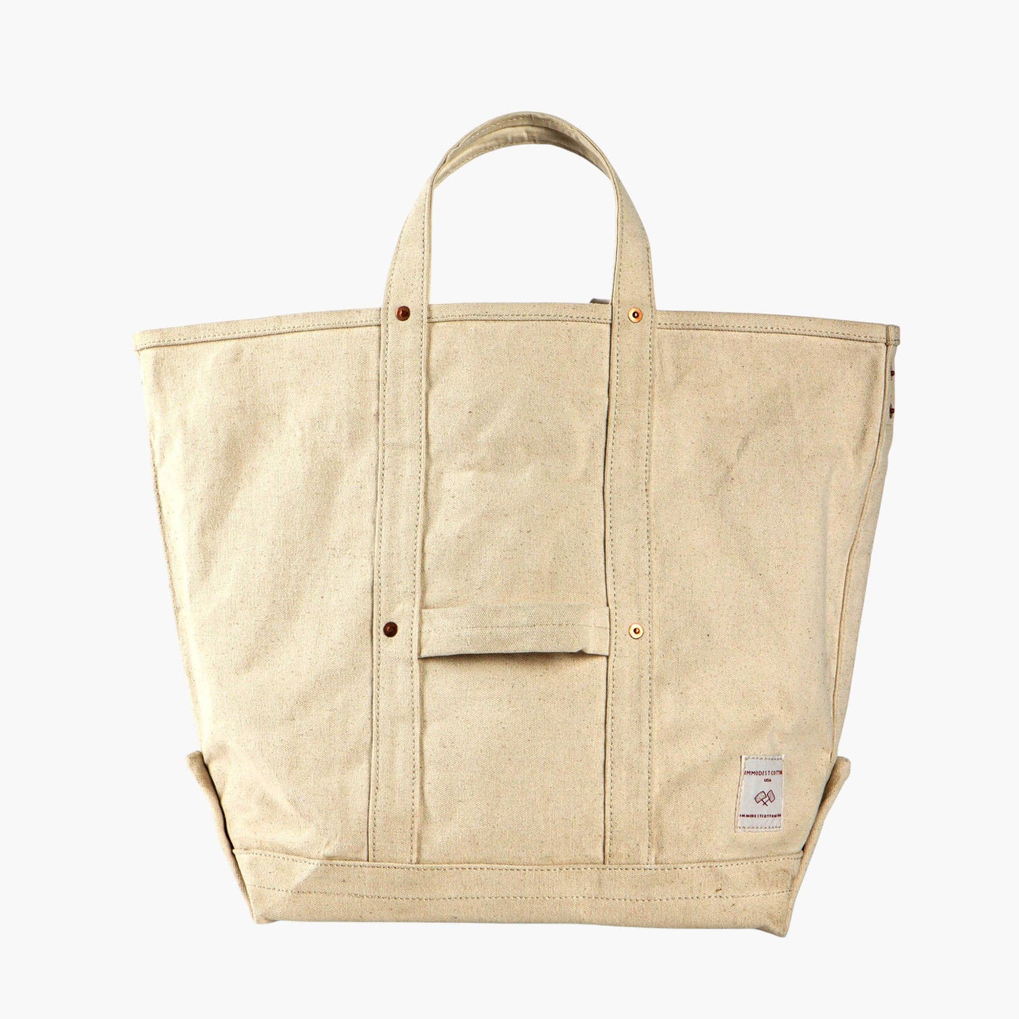 IMMODEST COTTON - Electrician Tote | Natural