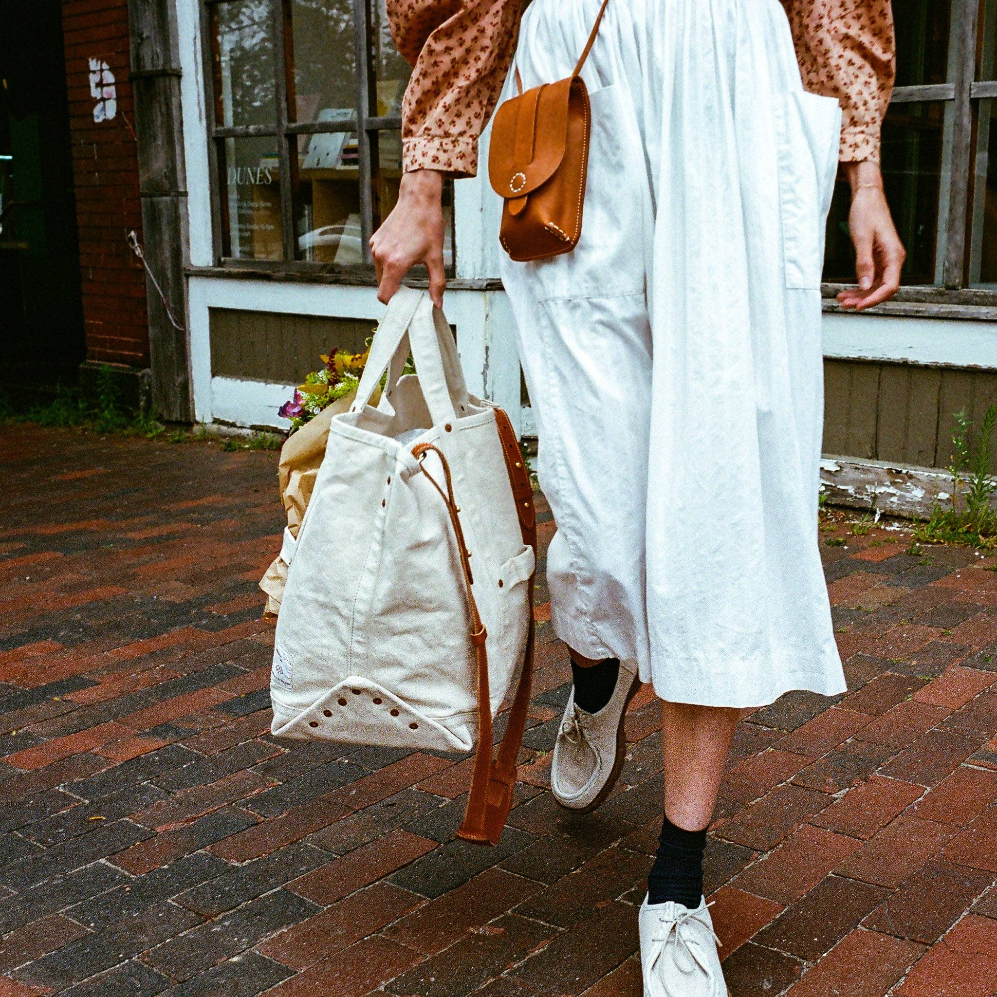 IMMODEST COTTON - Electrician Tote | Natural