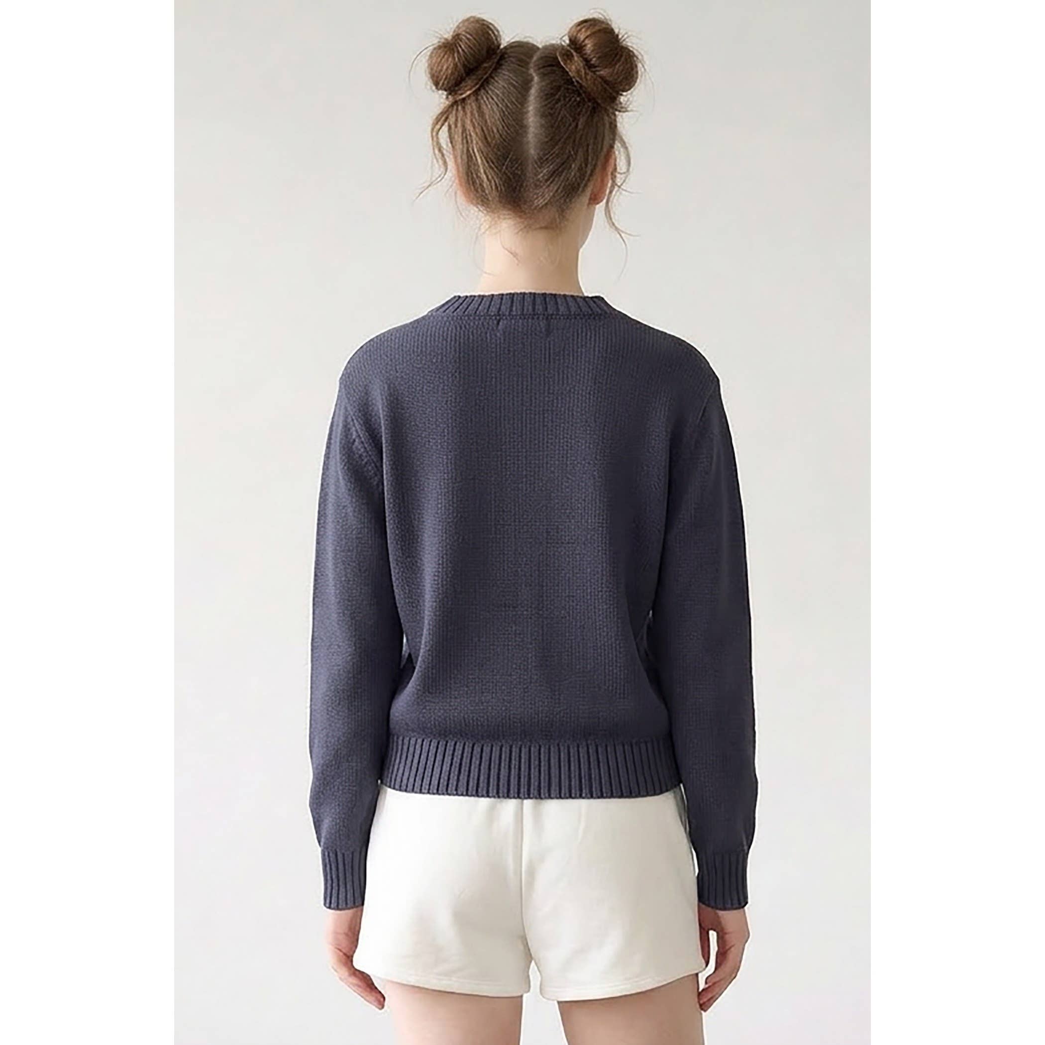 Cotton Crewneck Sweater