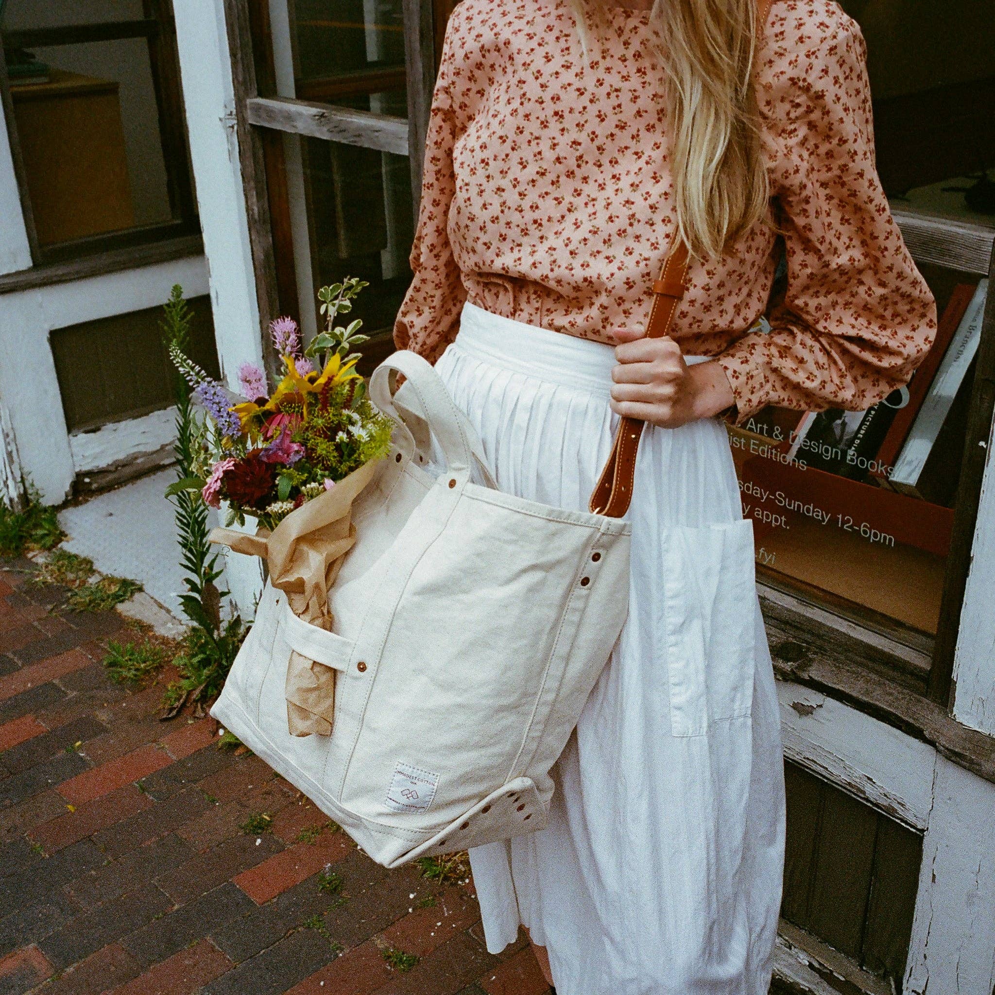 IMMODEST COTTON - Electrician Tote | Natural