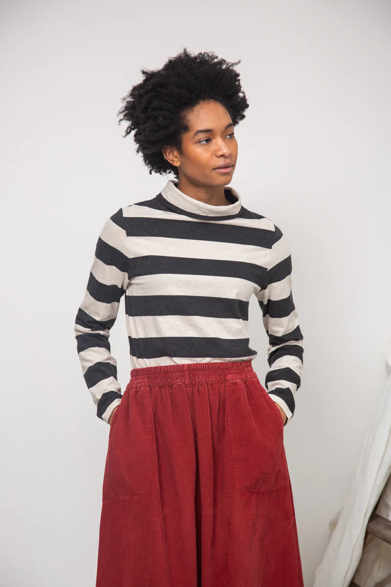 Pine-Sue Stripe Top