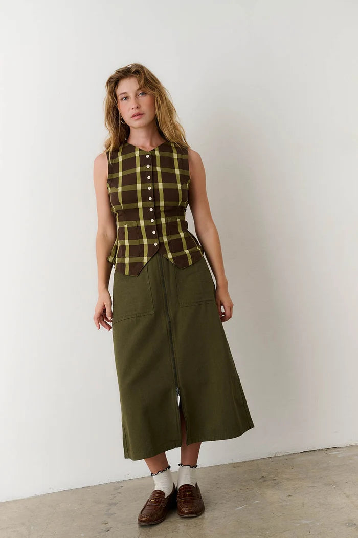 Flared Vest