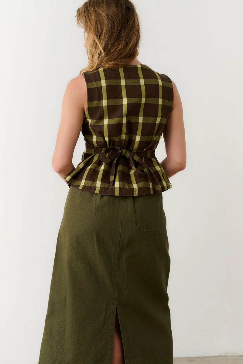 Flared Vest